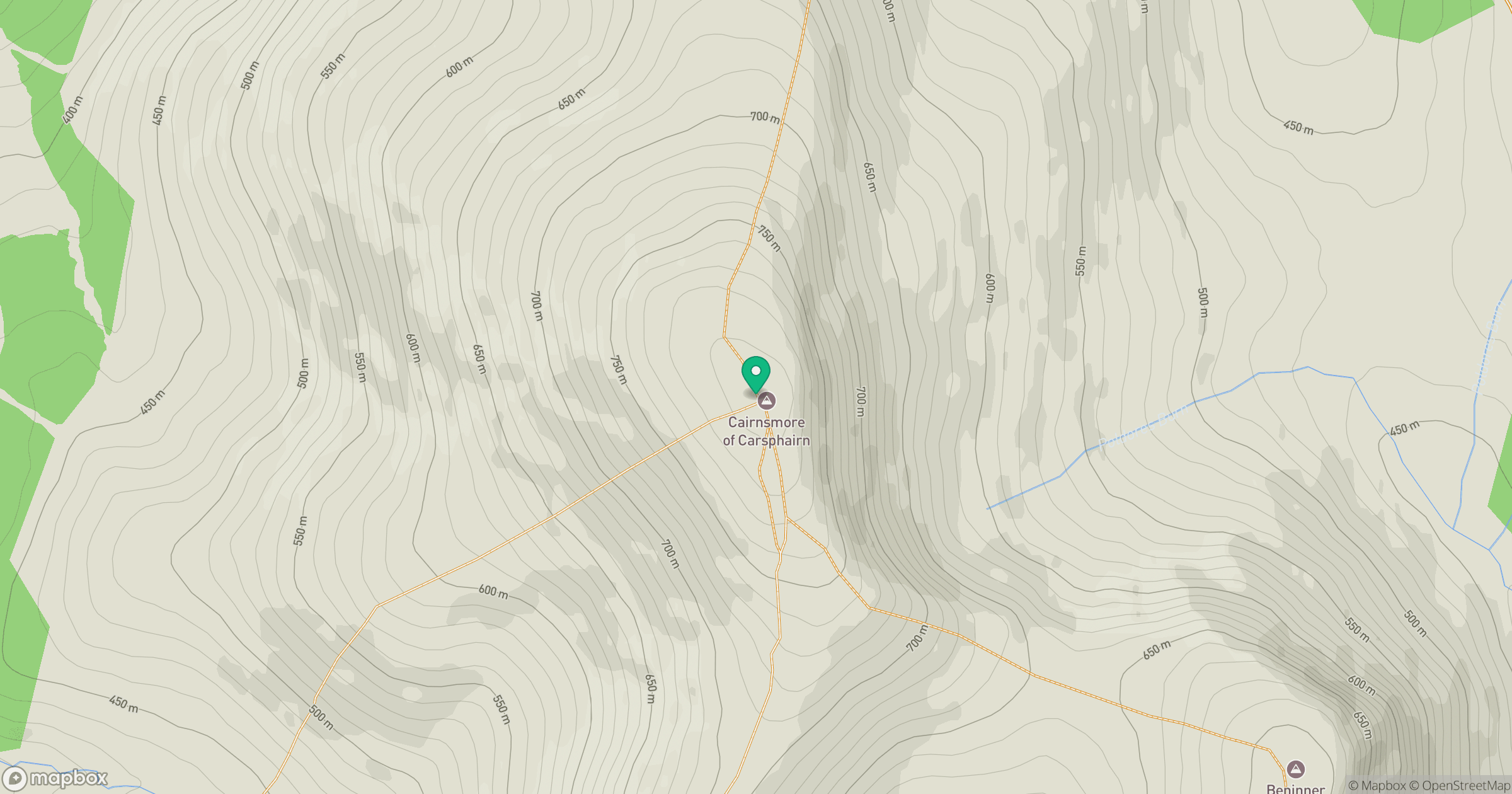 Cairnsmore of Carsphairn location map
