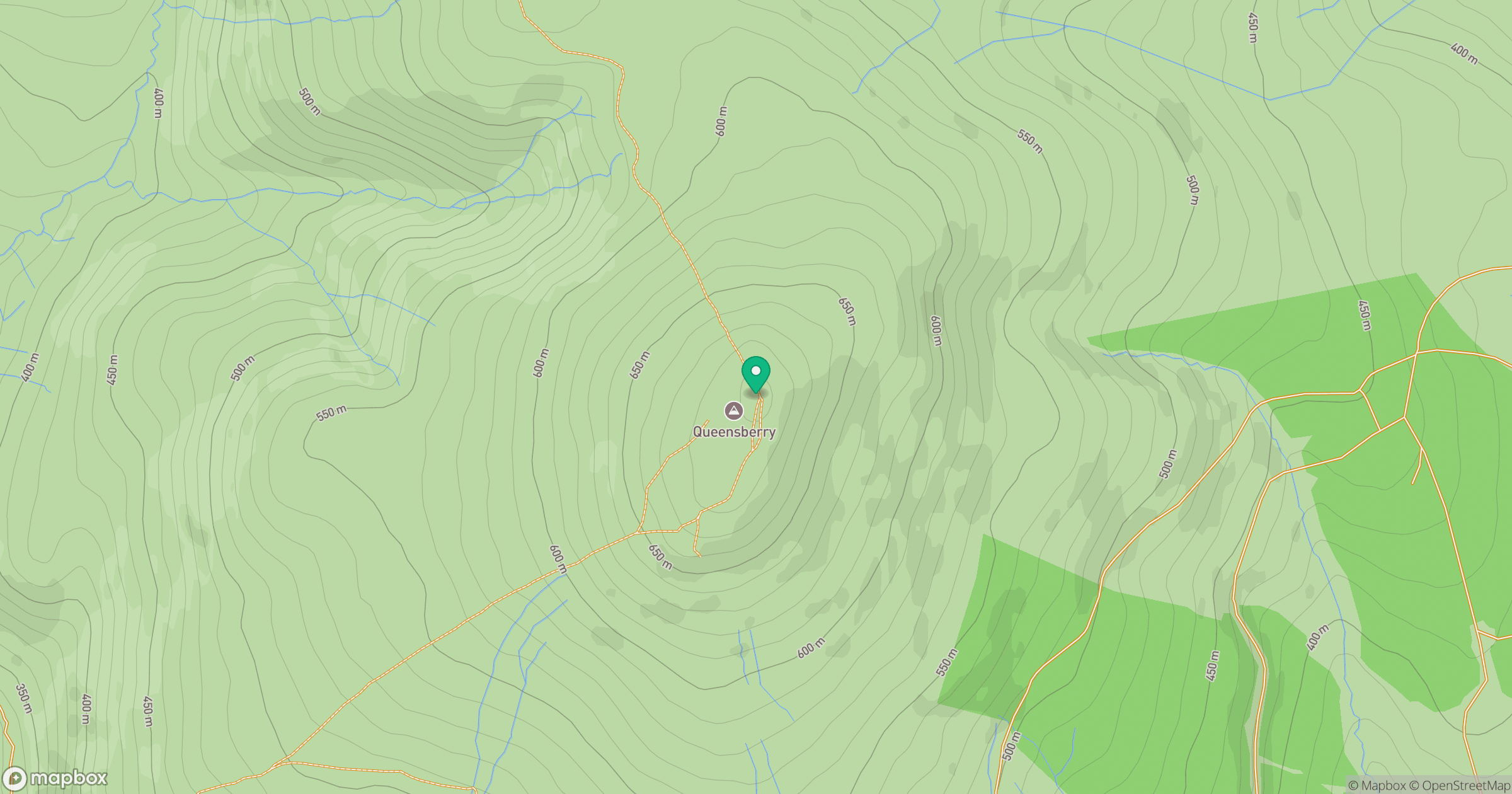 Queensberry location map