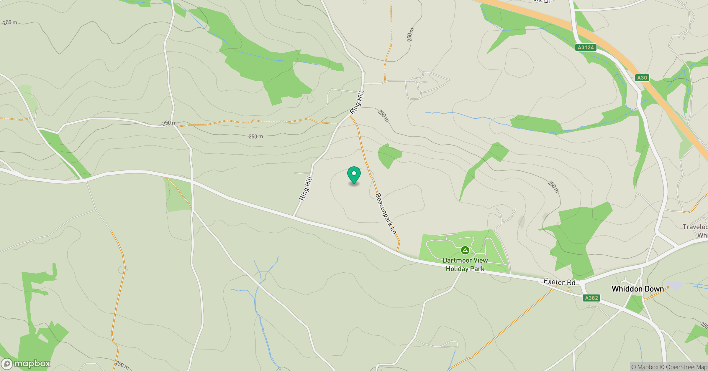 Livaton Hill location map