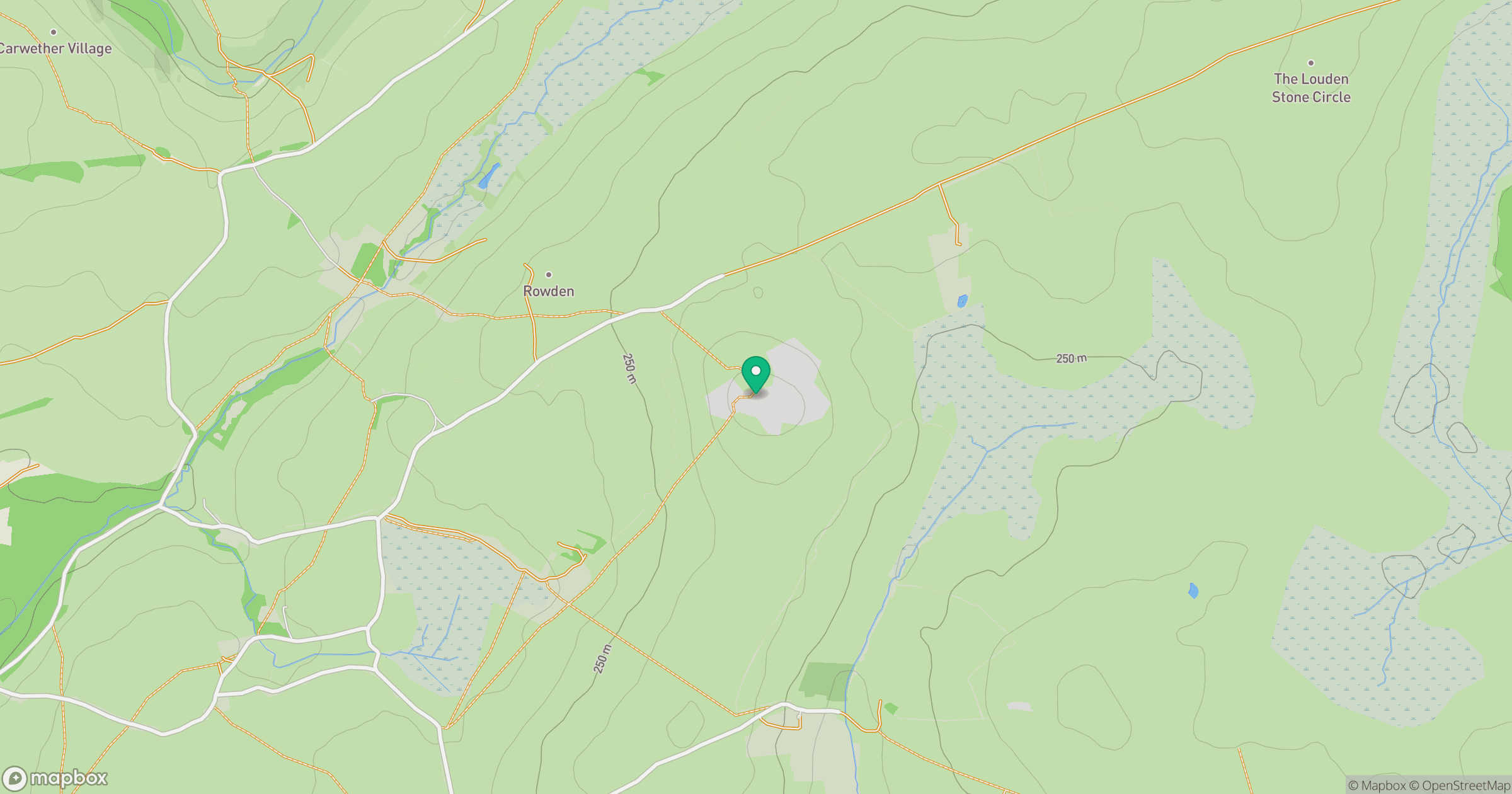Alex Tor location map