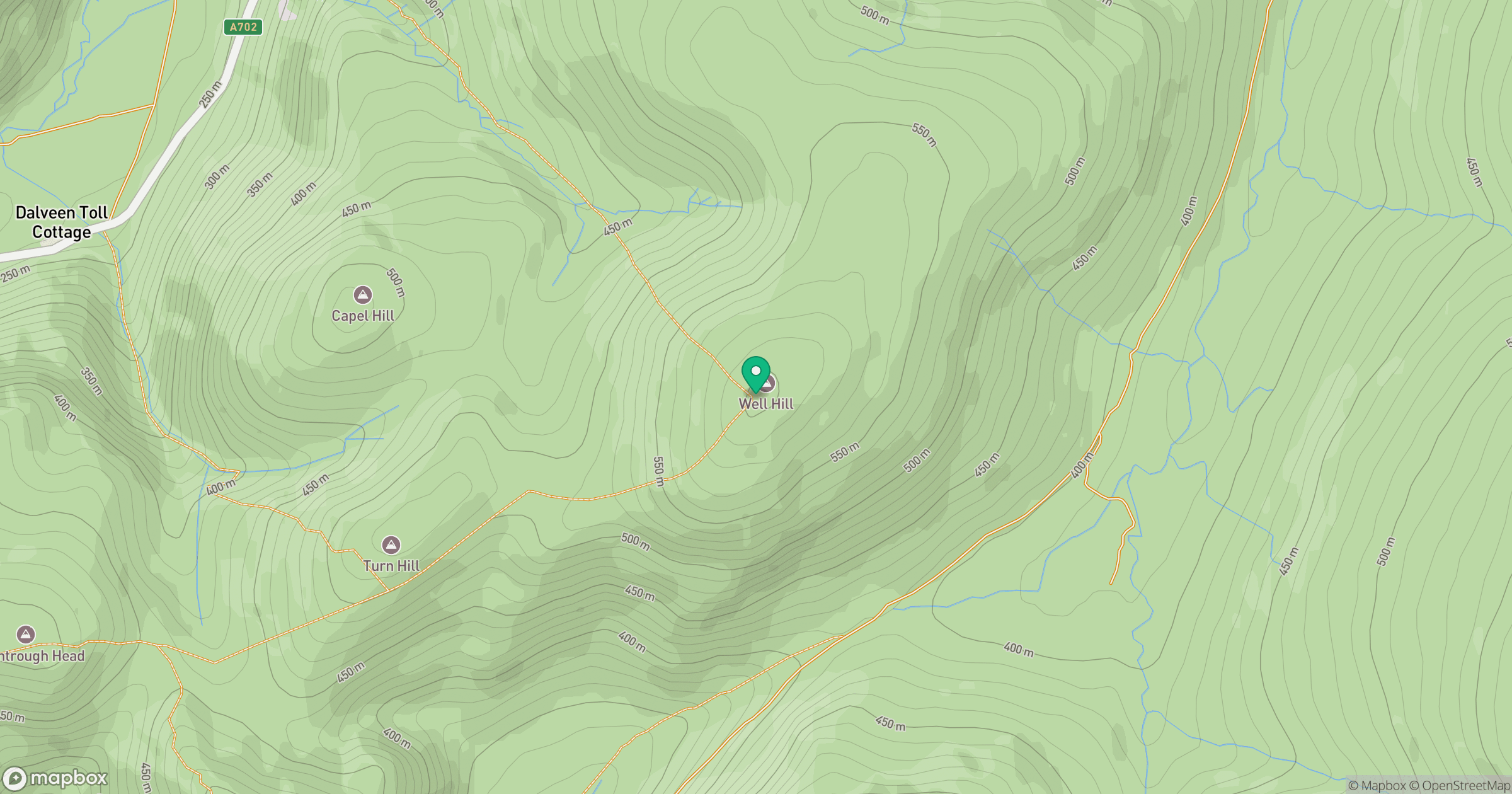 Well Hill location map