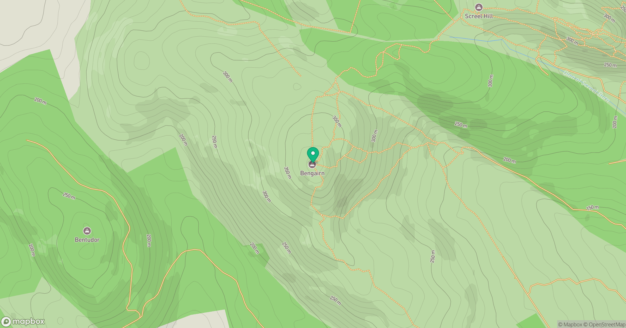Bengairn location map