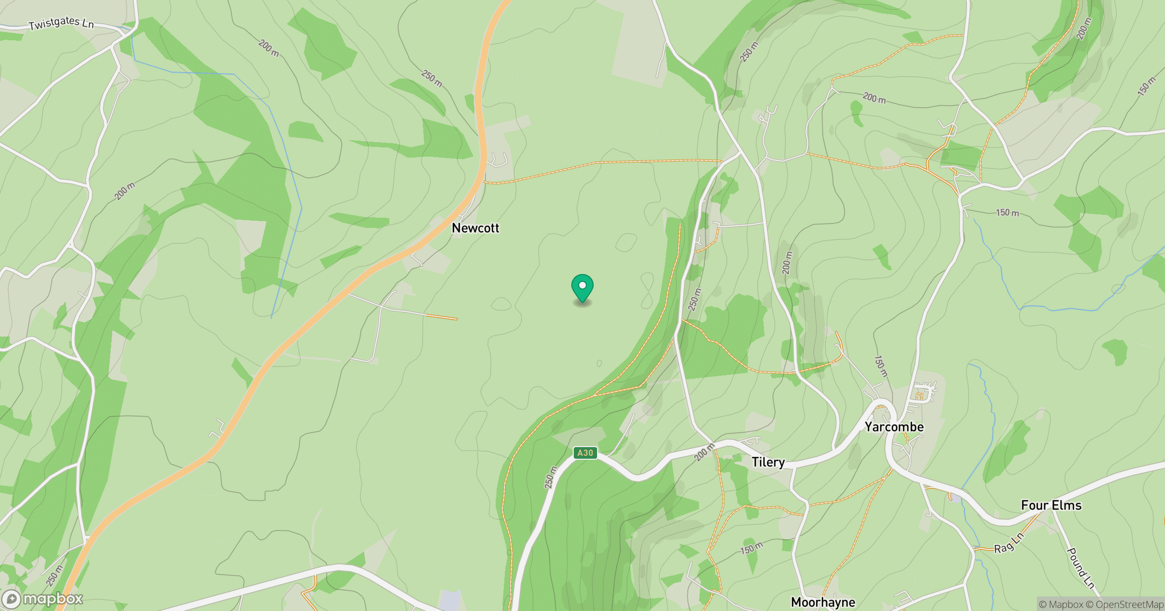 Beacon Hill location map