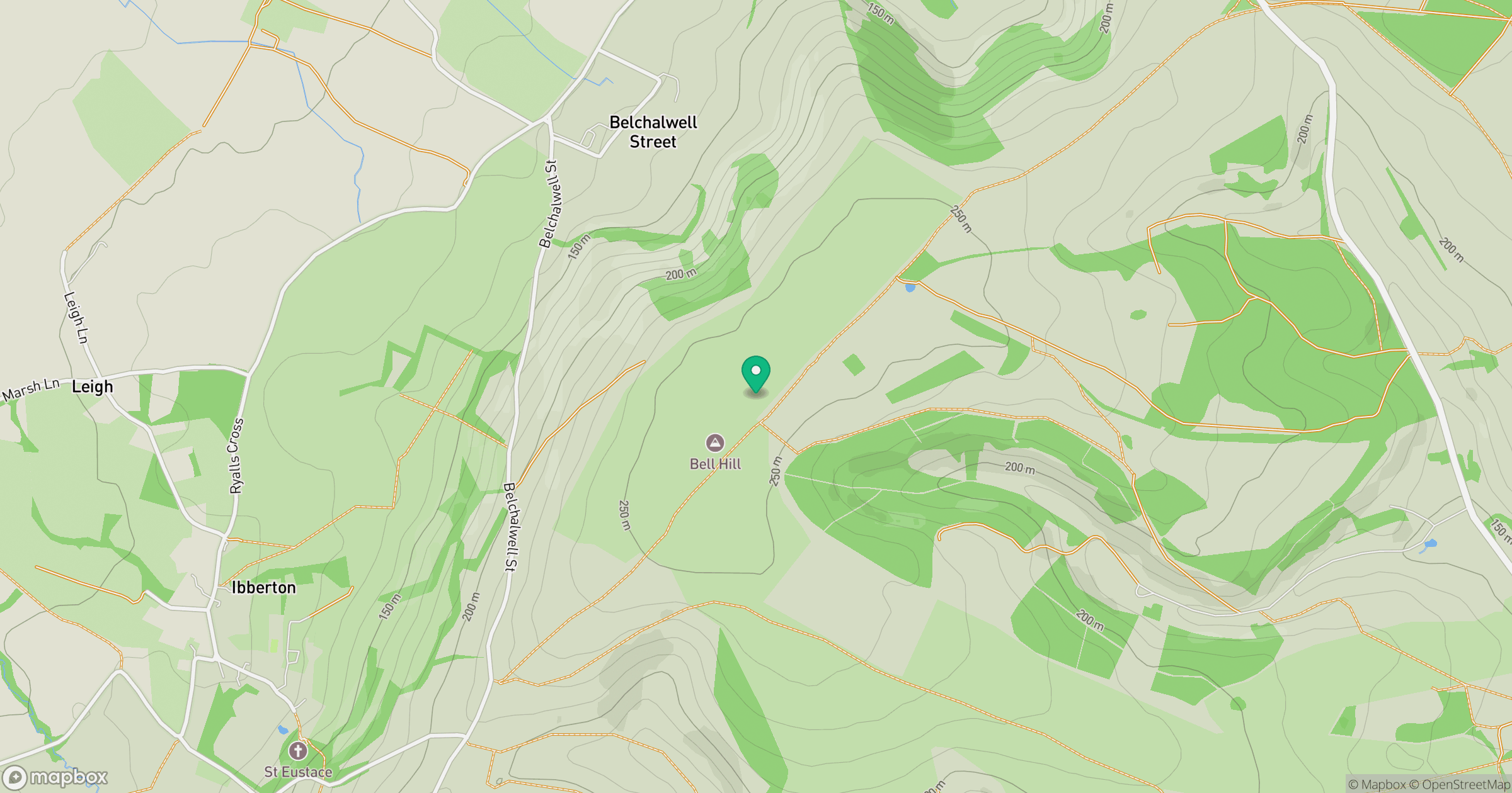 Bell Hill location map