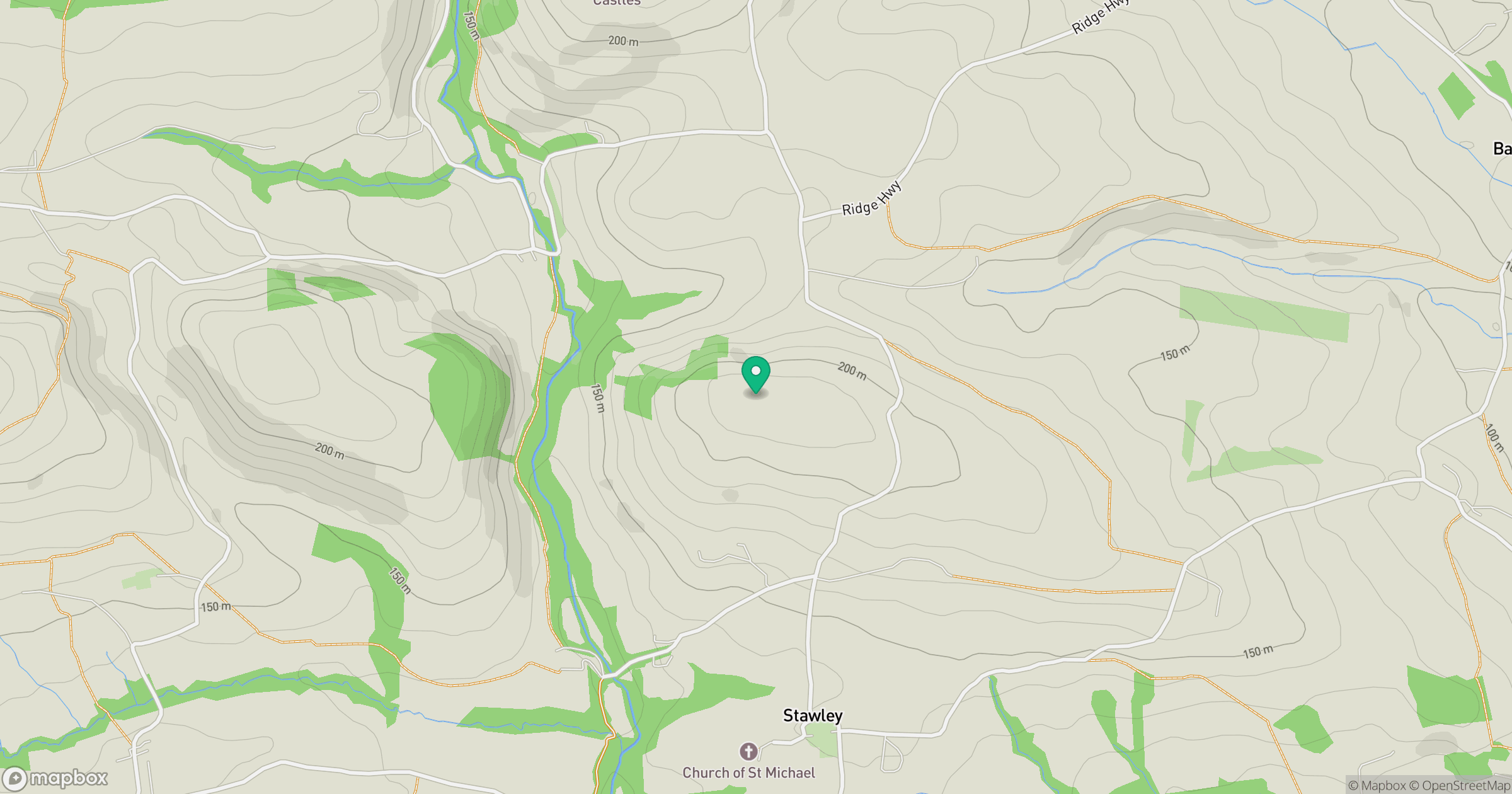 Burrow Hill location map