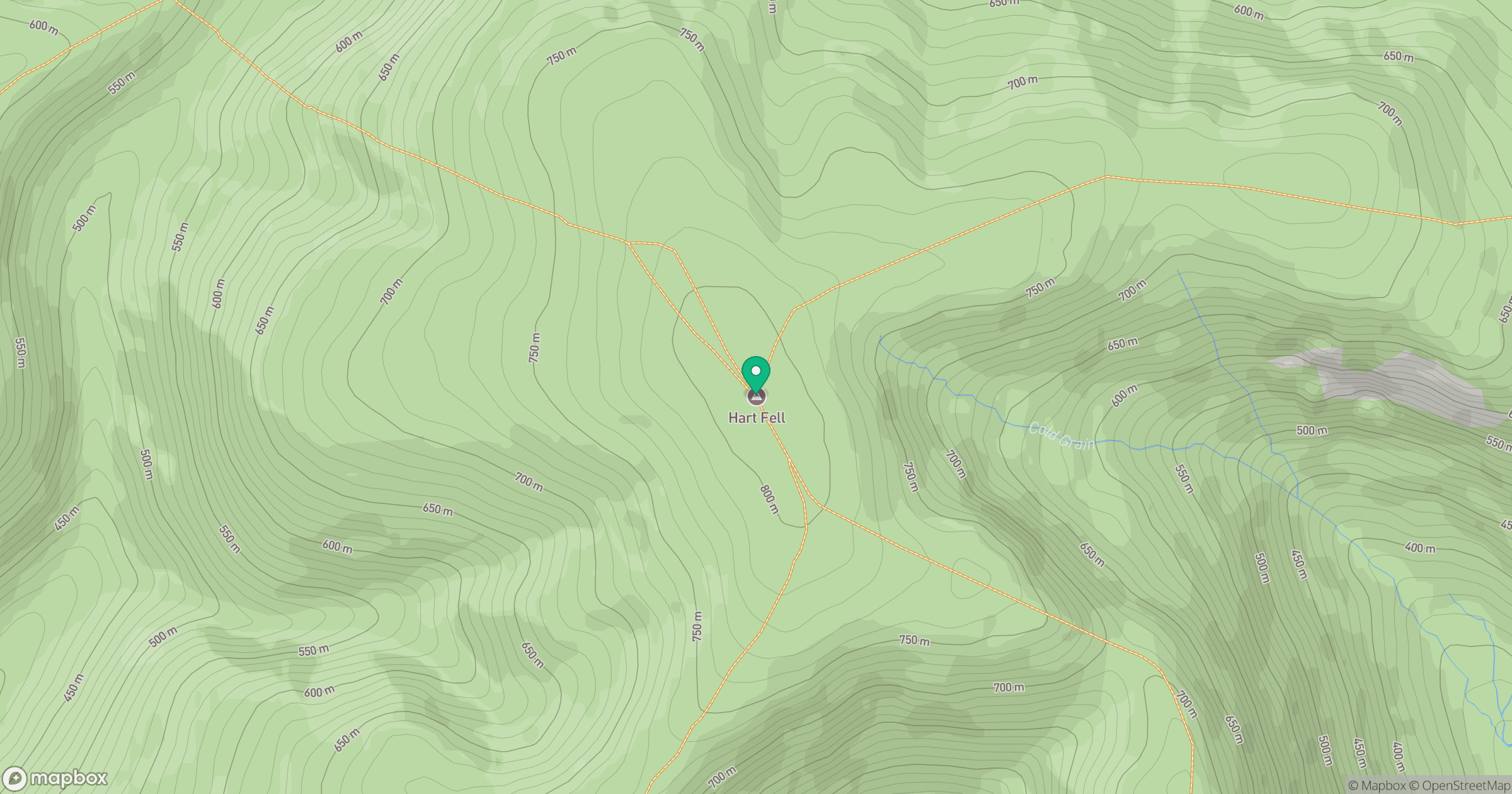 Hart Fell location map