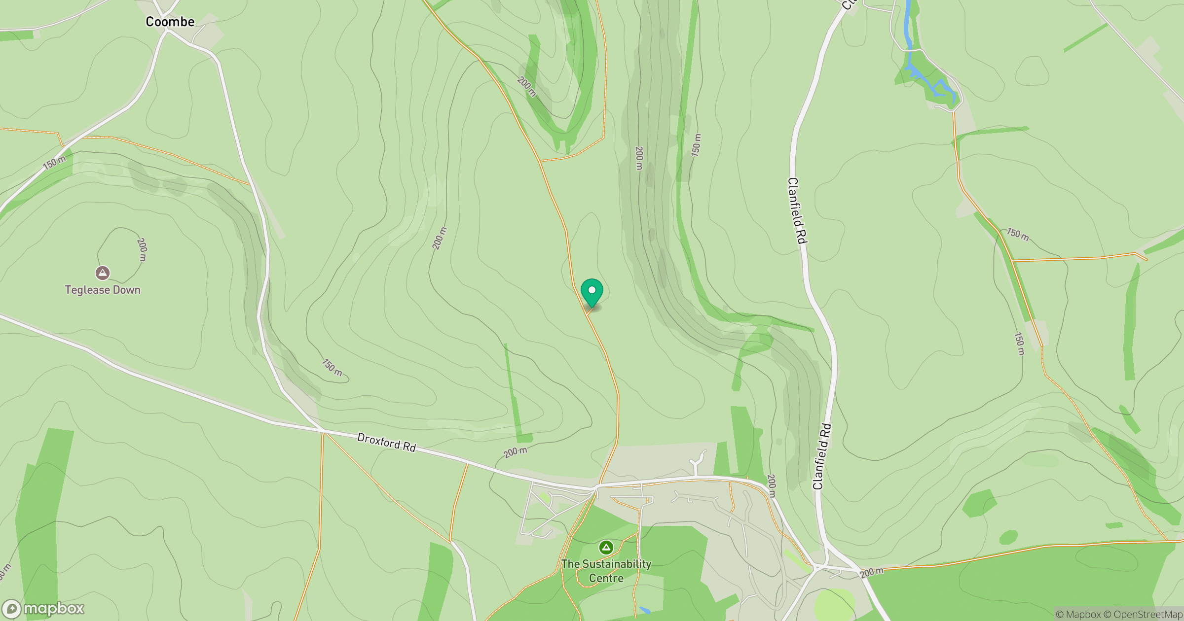 Wether Down location map