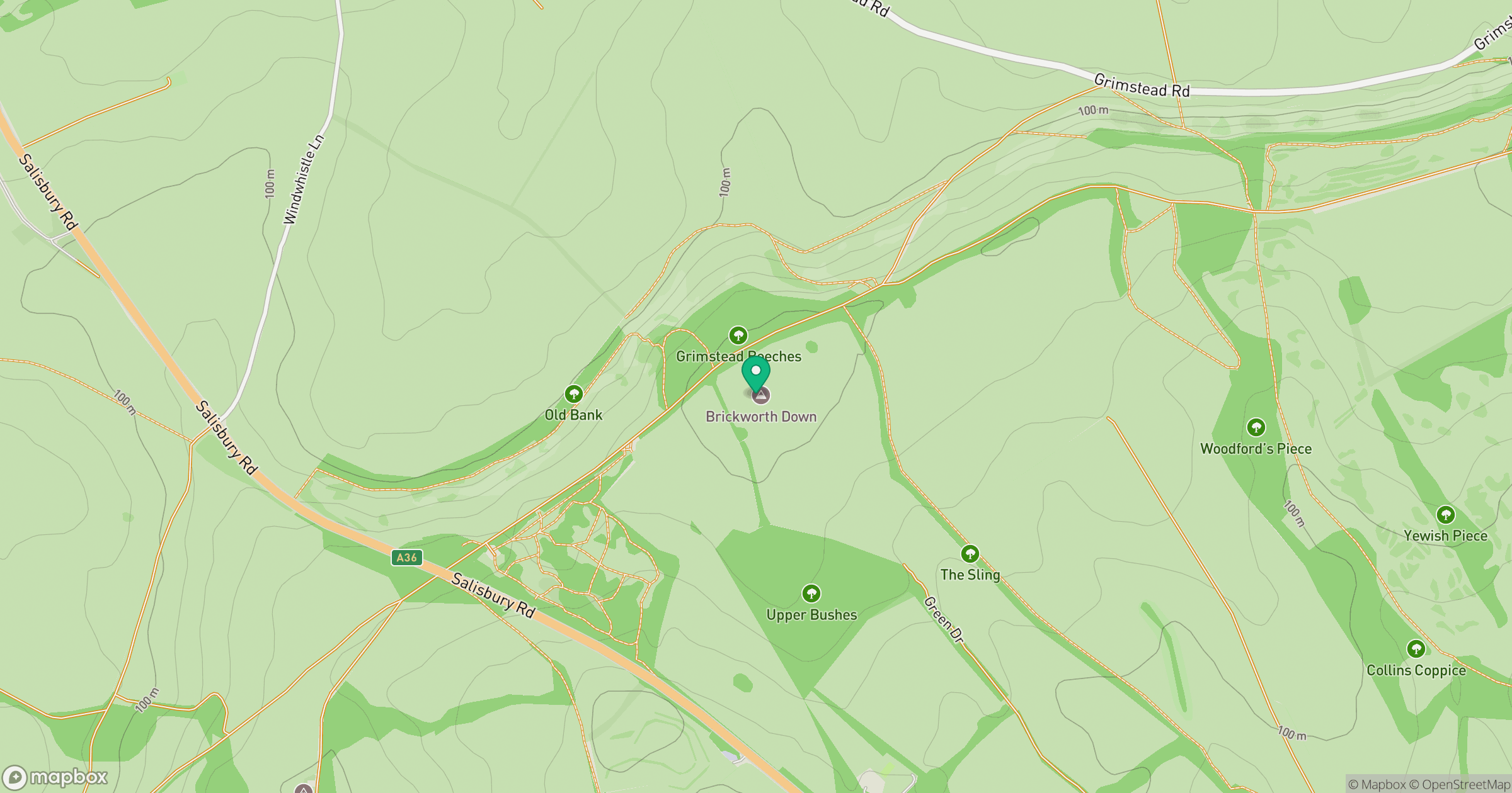 Pepperbox Hill location map