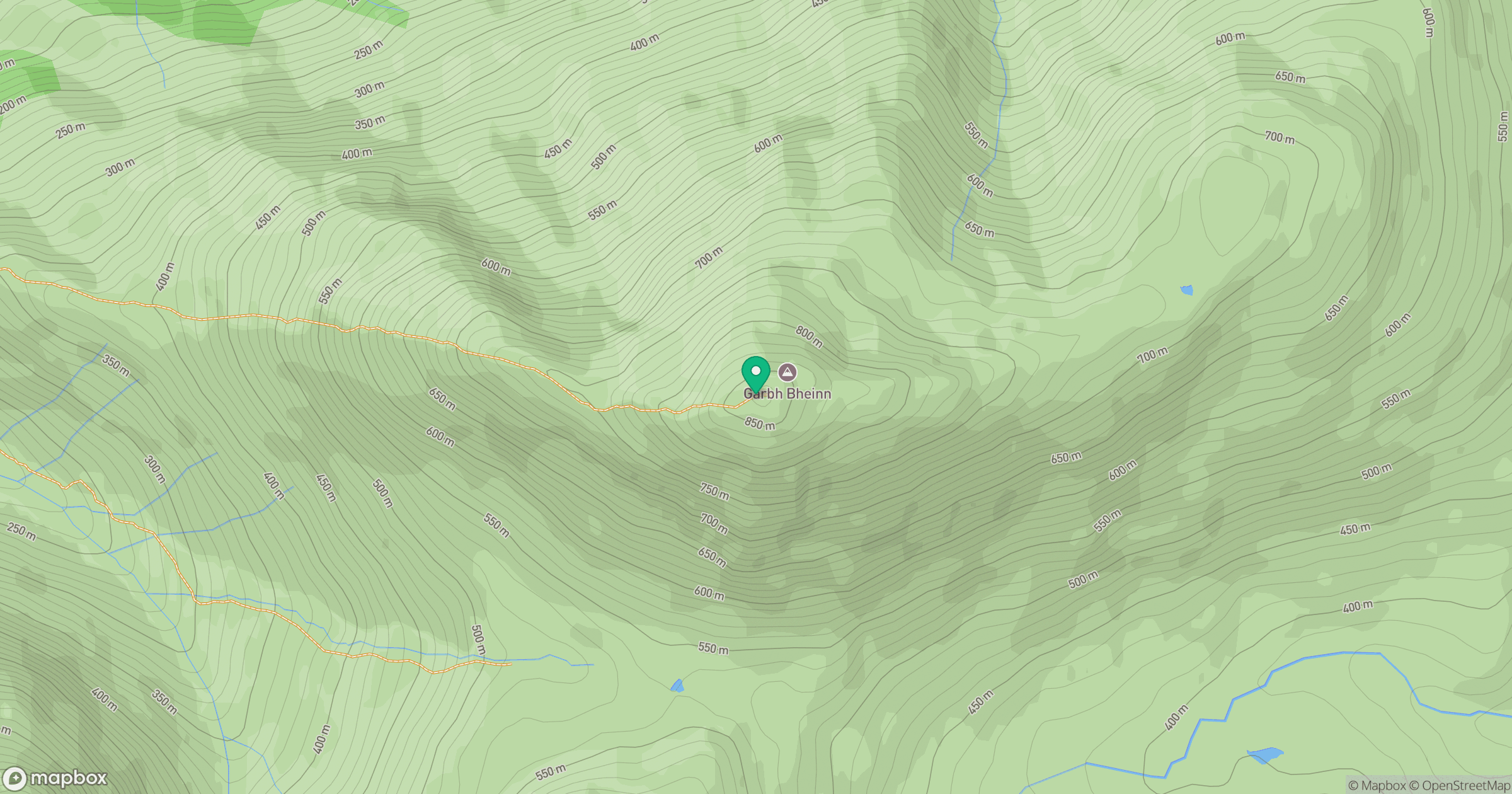 Garbh Bheinn location map
