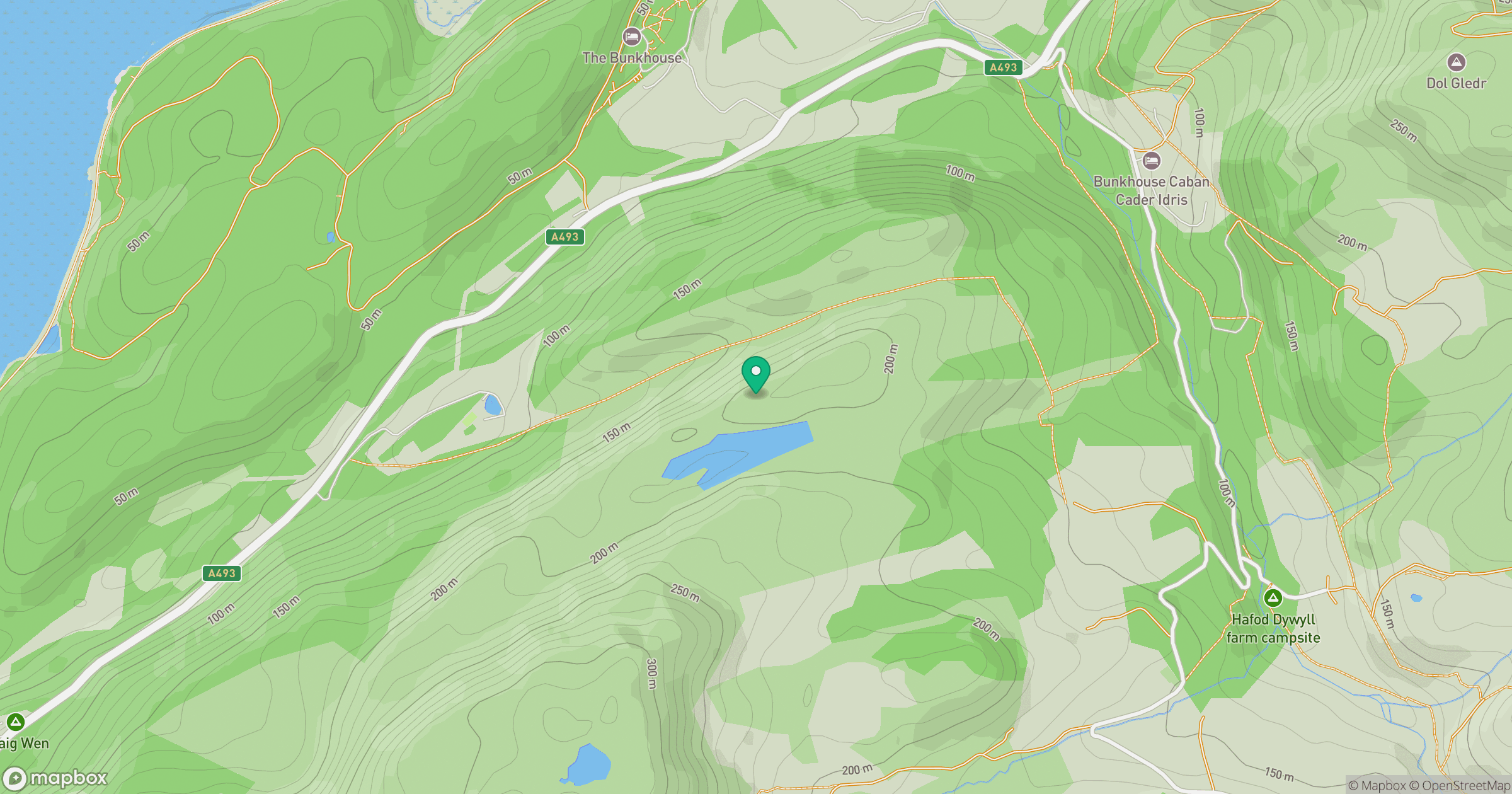 Twr Glas location map