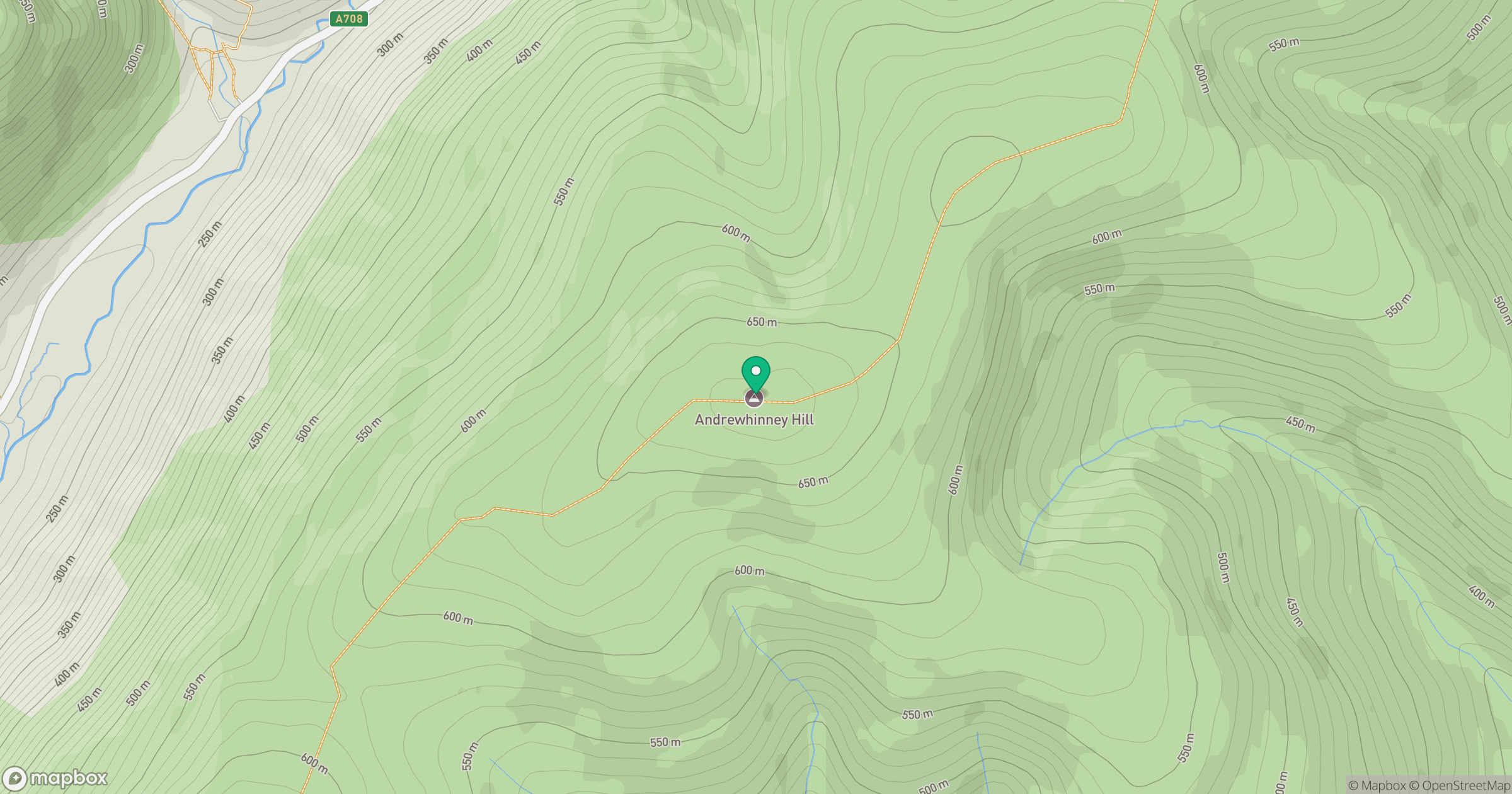 Andrewhinney Hill location map