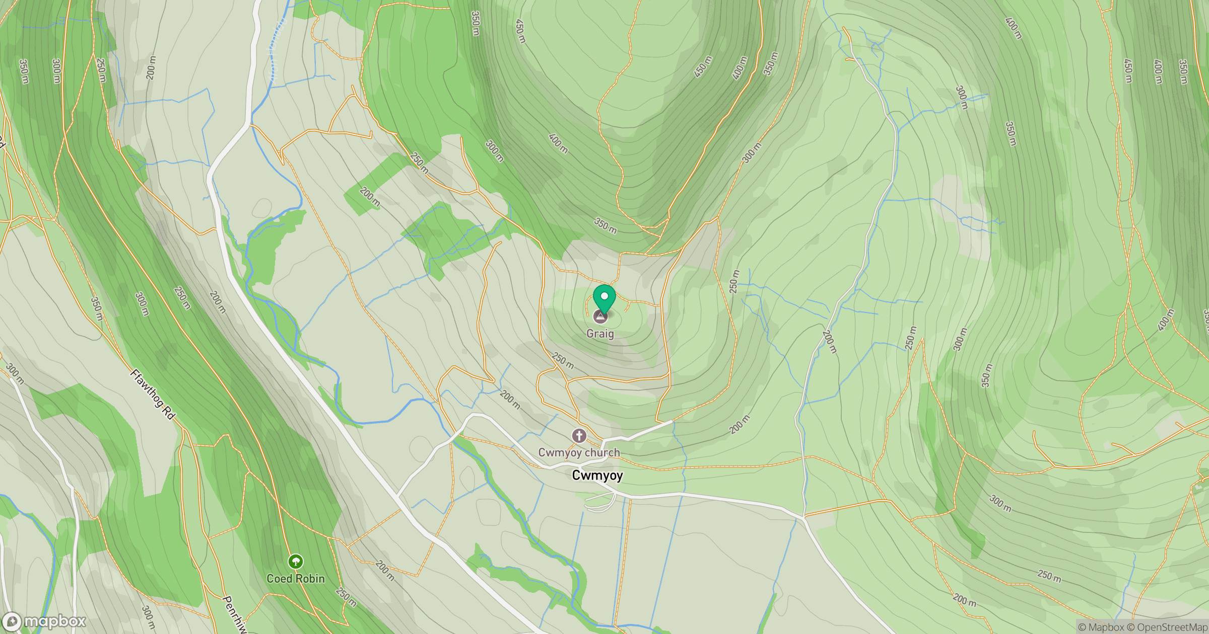 Graig location map