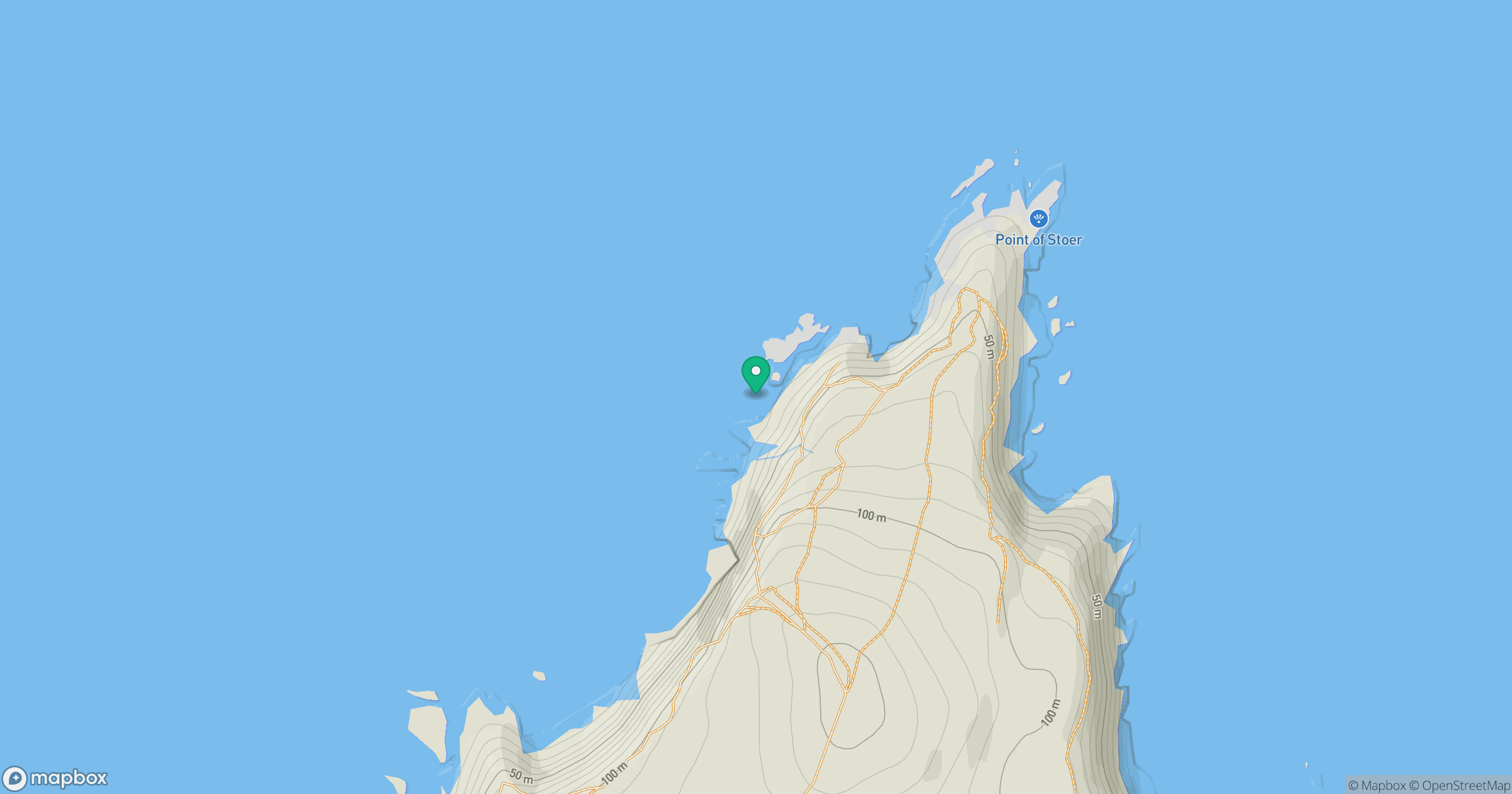 Old Man of Stoer location map
