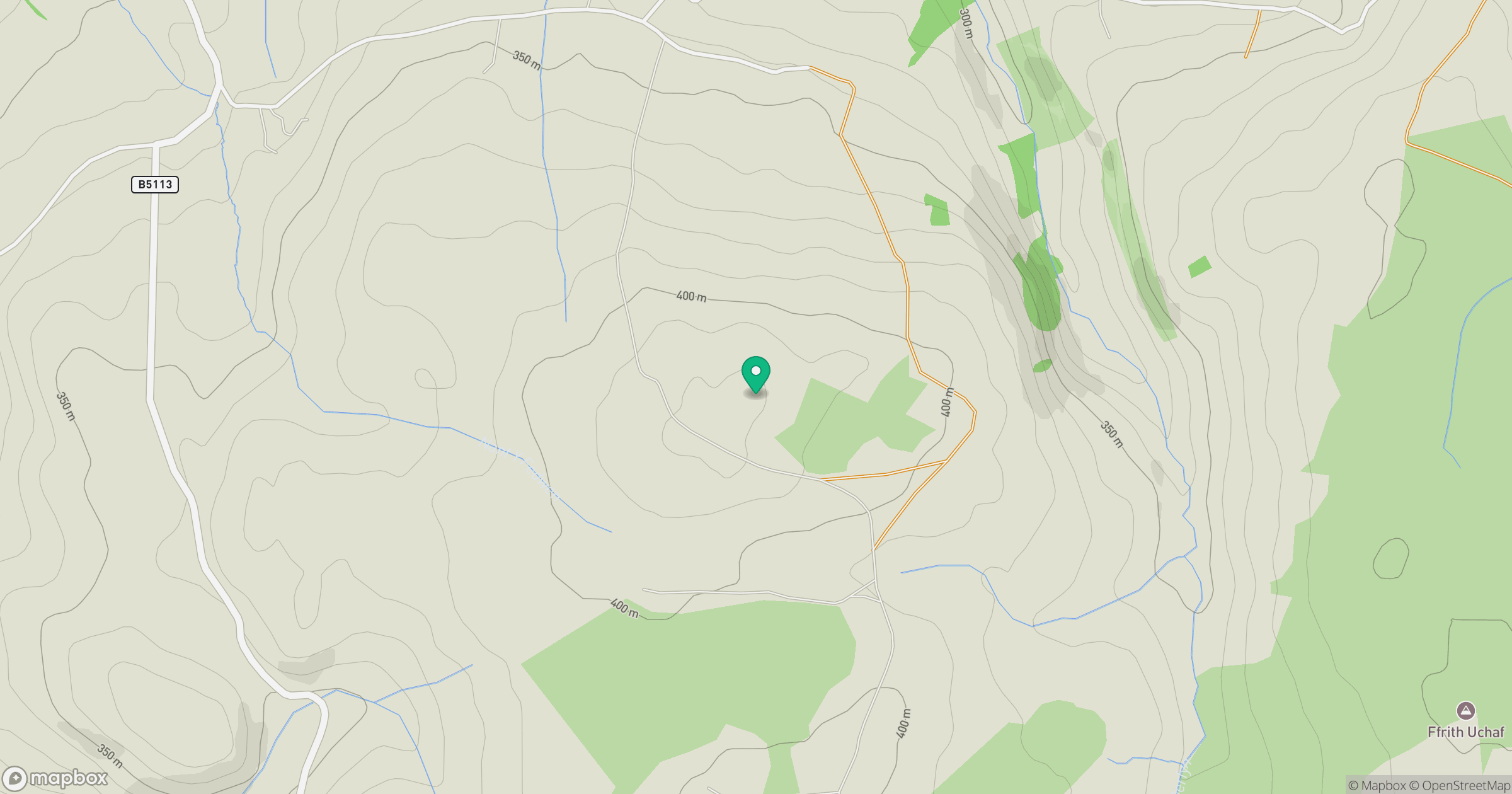Moel Maelogen location map