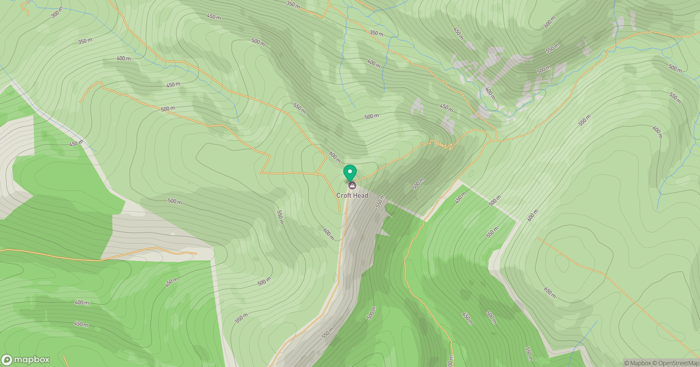 Croft Head location map