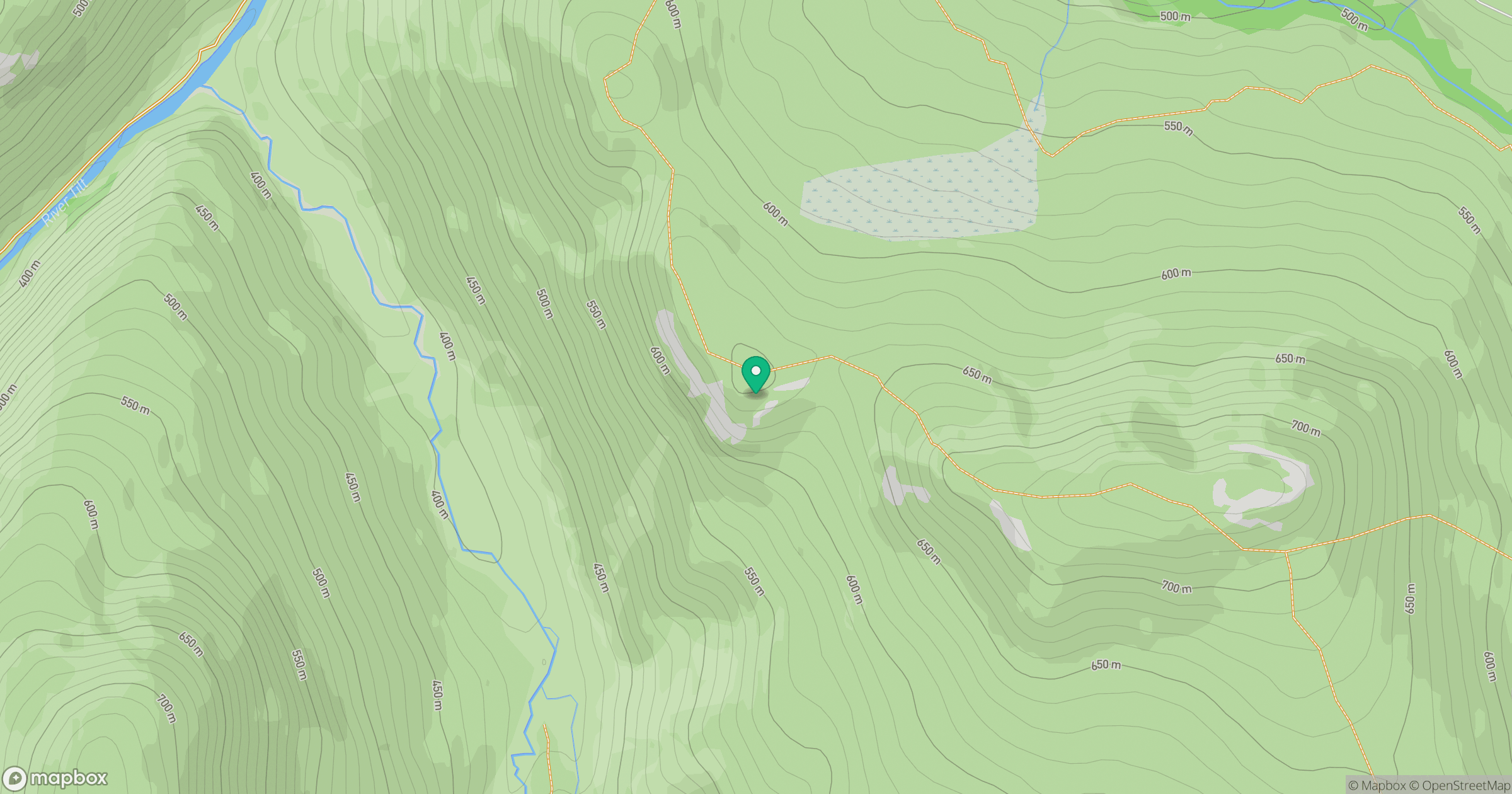Creag Dhearg location map