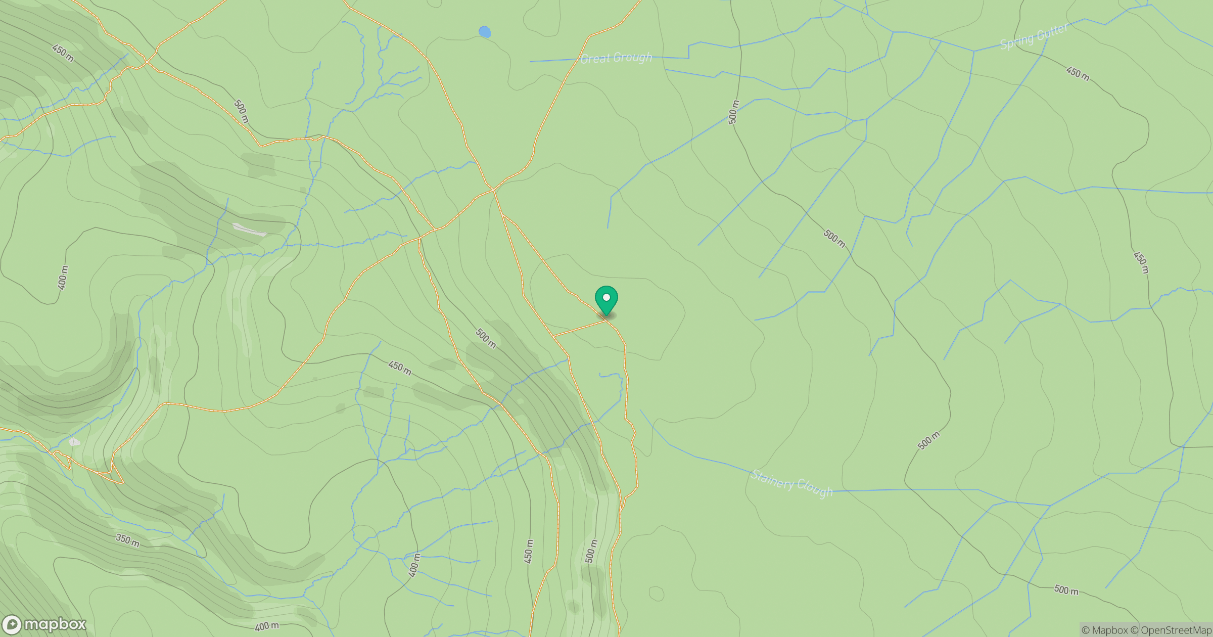 Margery Hill location map