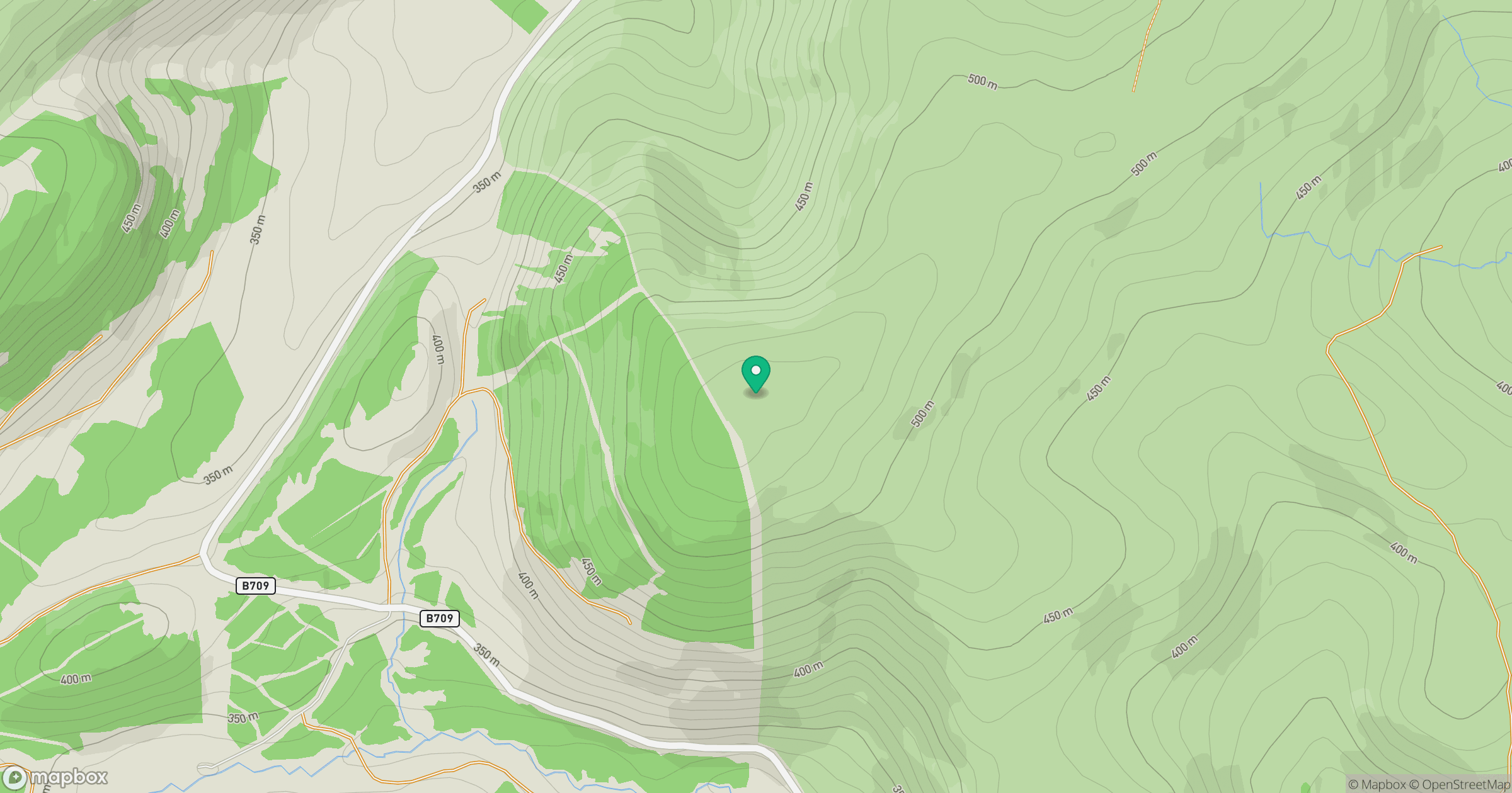 Turner Cleuch Law location map