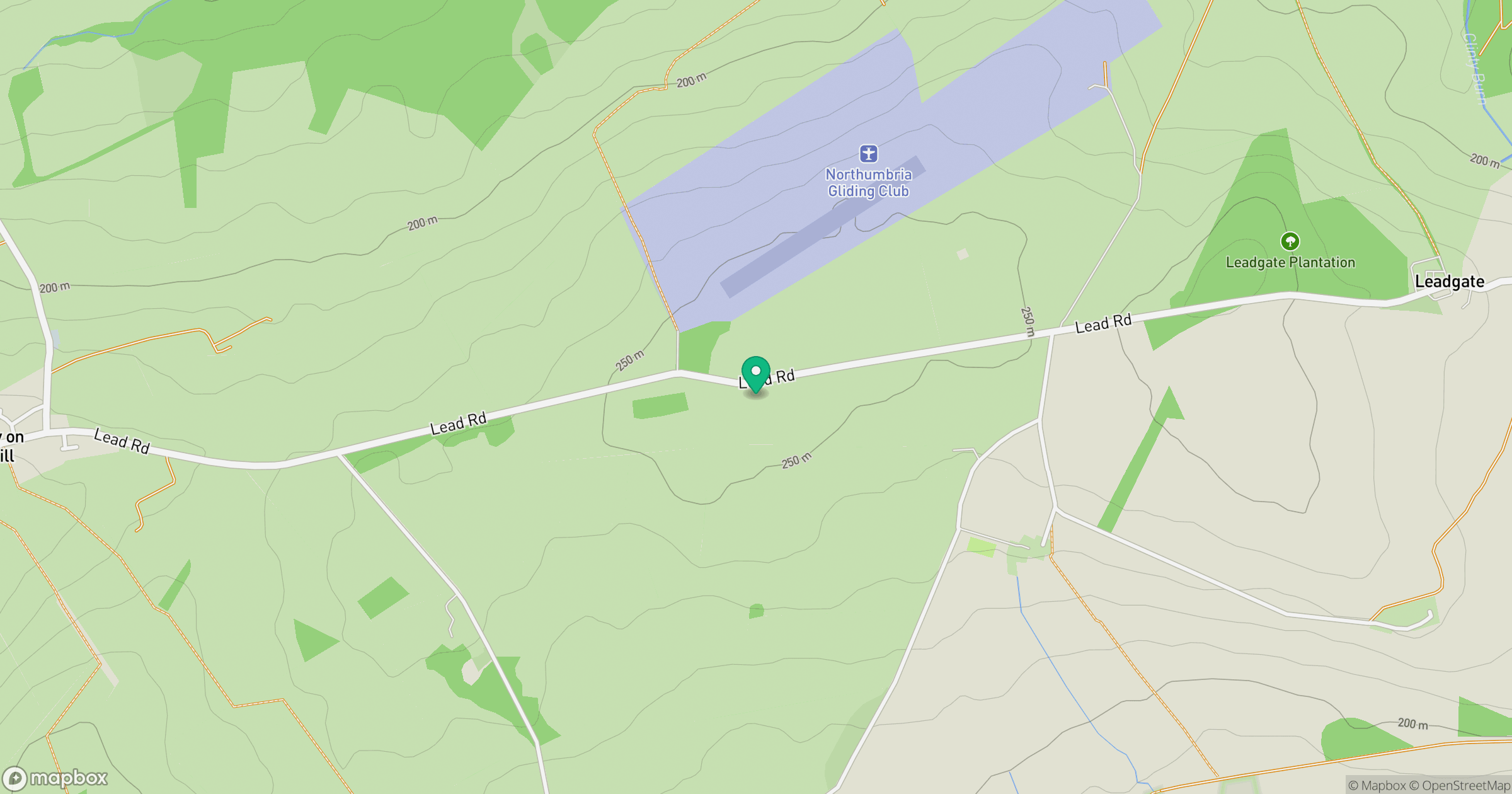 Currock Hill location map