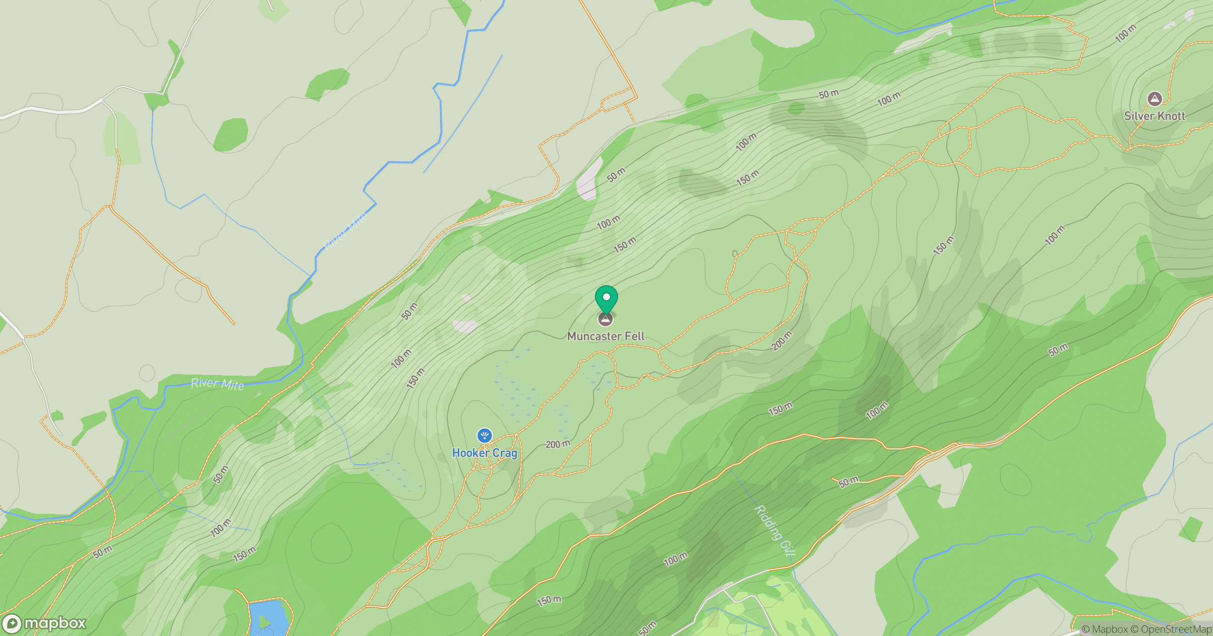 Muncaster Fell location map