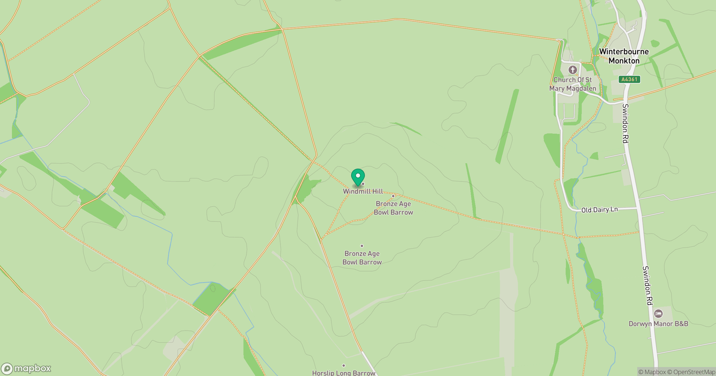 Windmill Hill location map