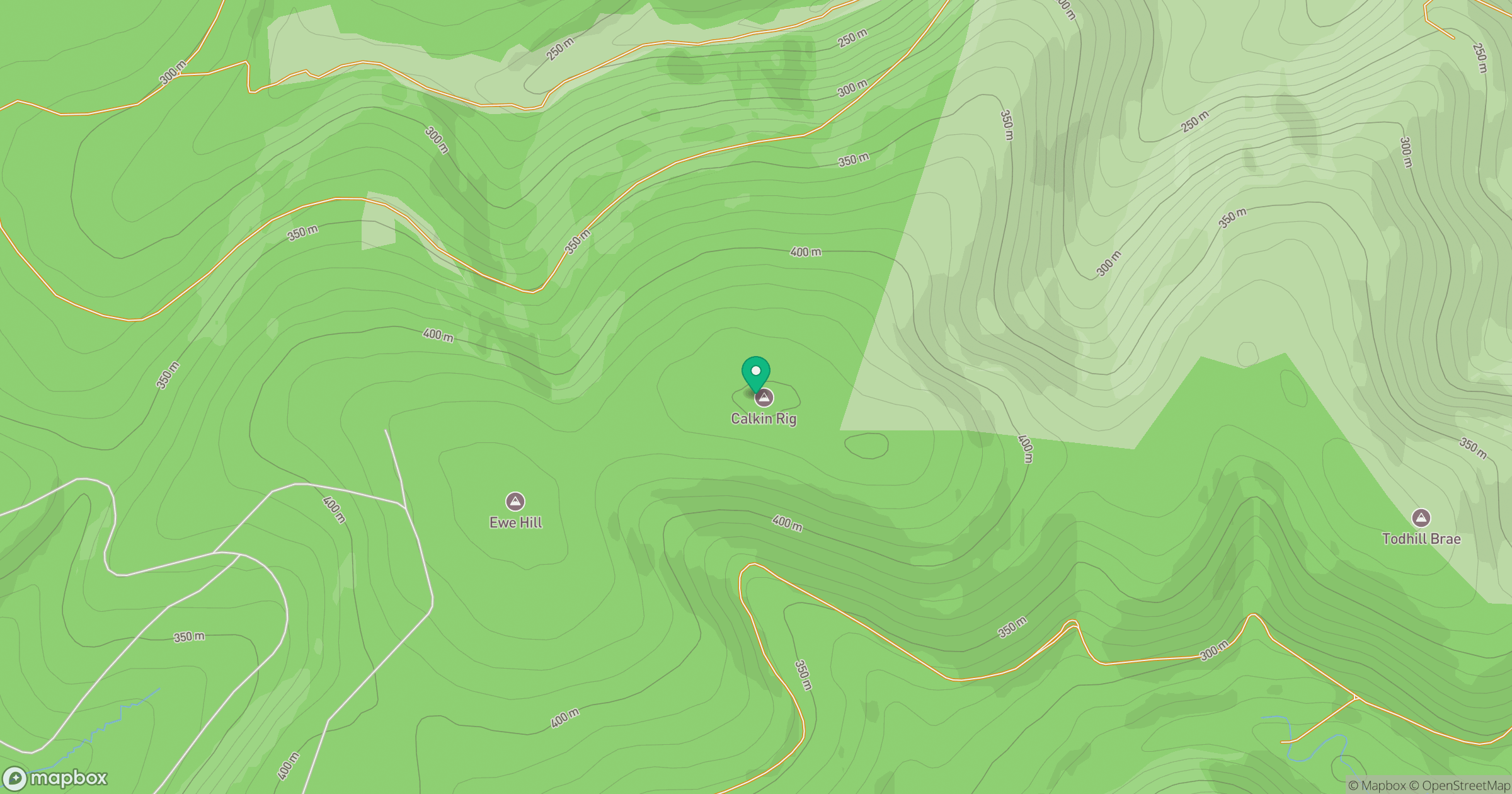 Calkin Rig location map