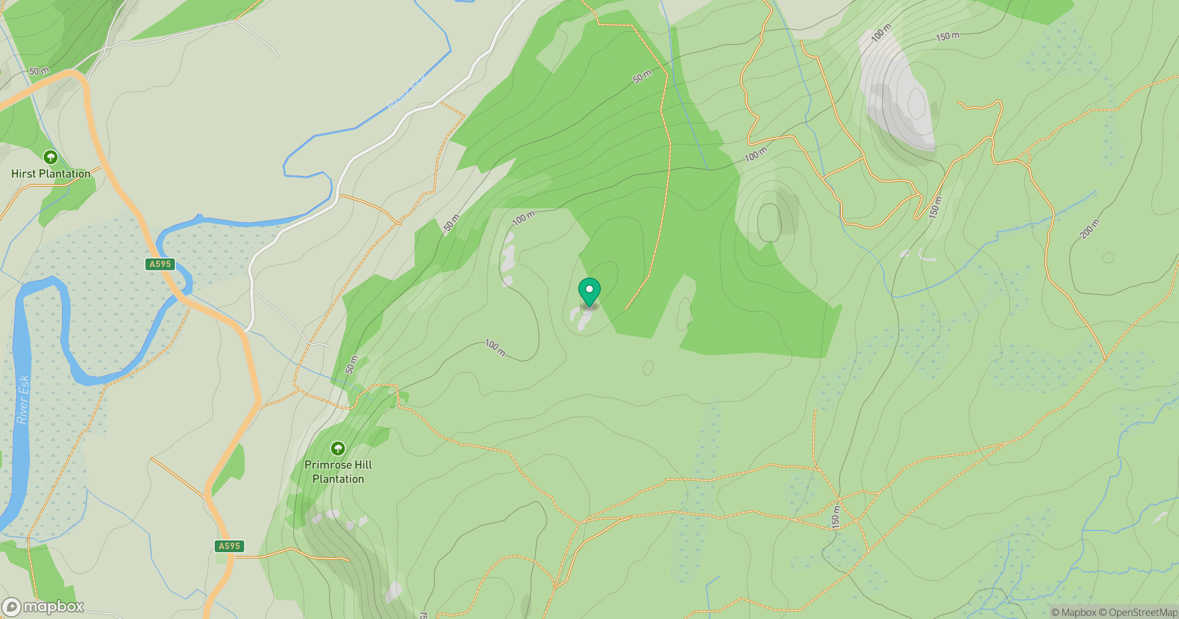 Lease Knott location map