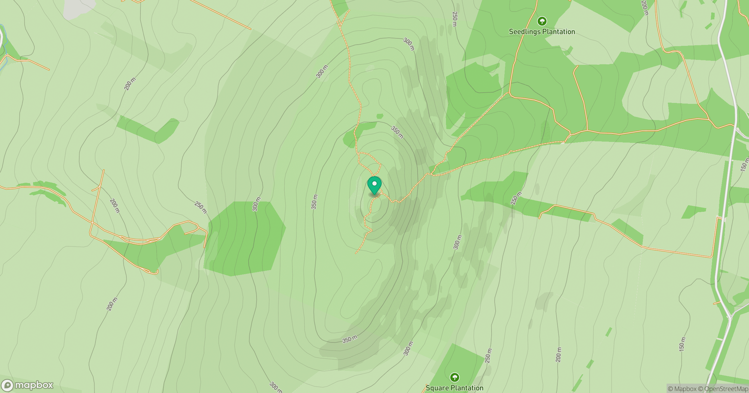 Rubers Law location map