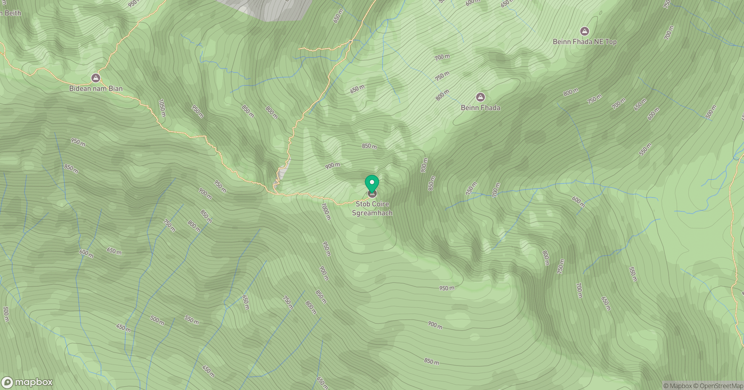 Stob Coire Sgreamhach location map