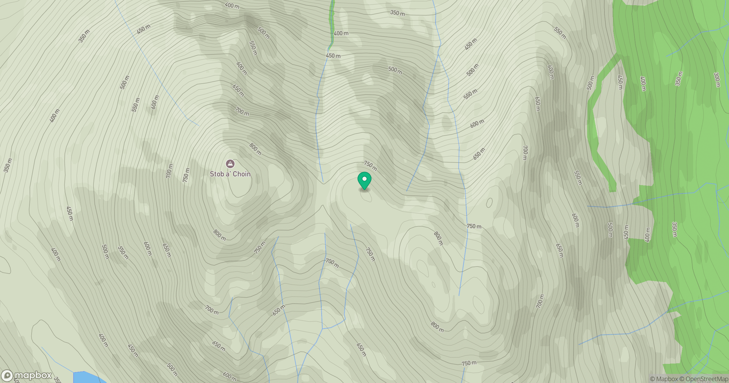 Meall Reamhar North Top location map