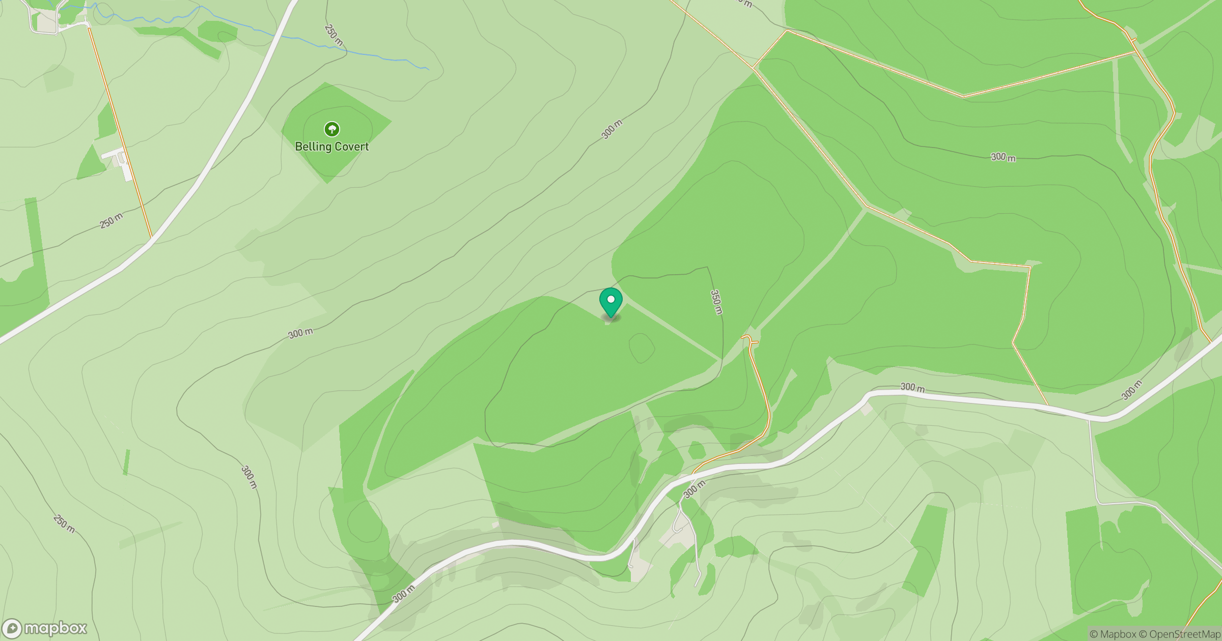 Belling Hill location map