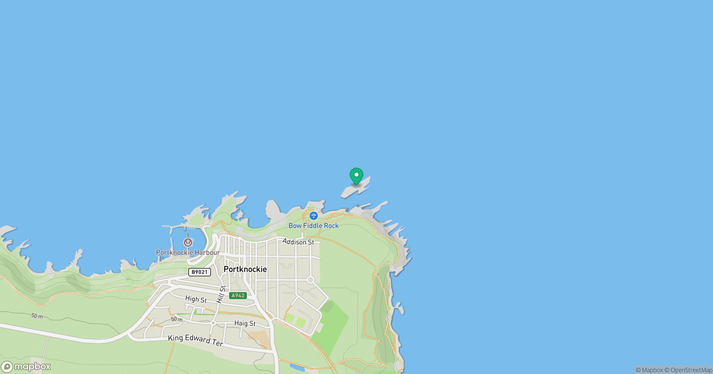 Bow Fiddle location map