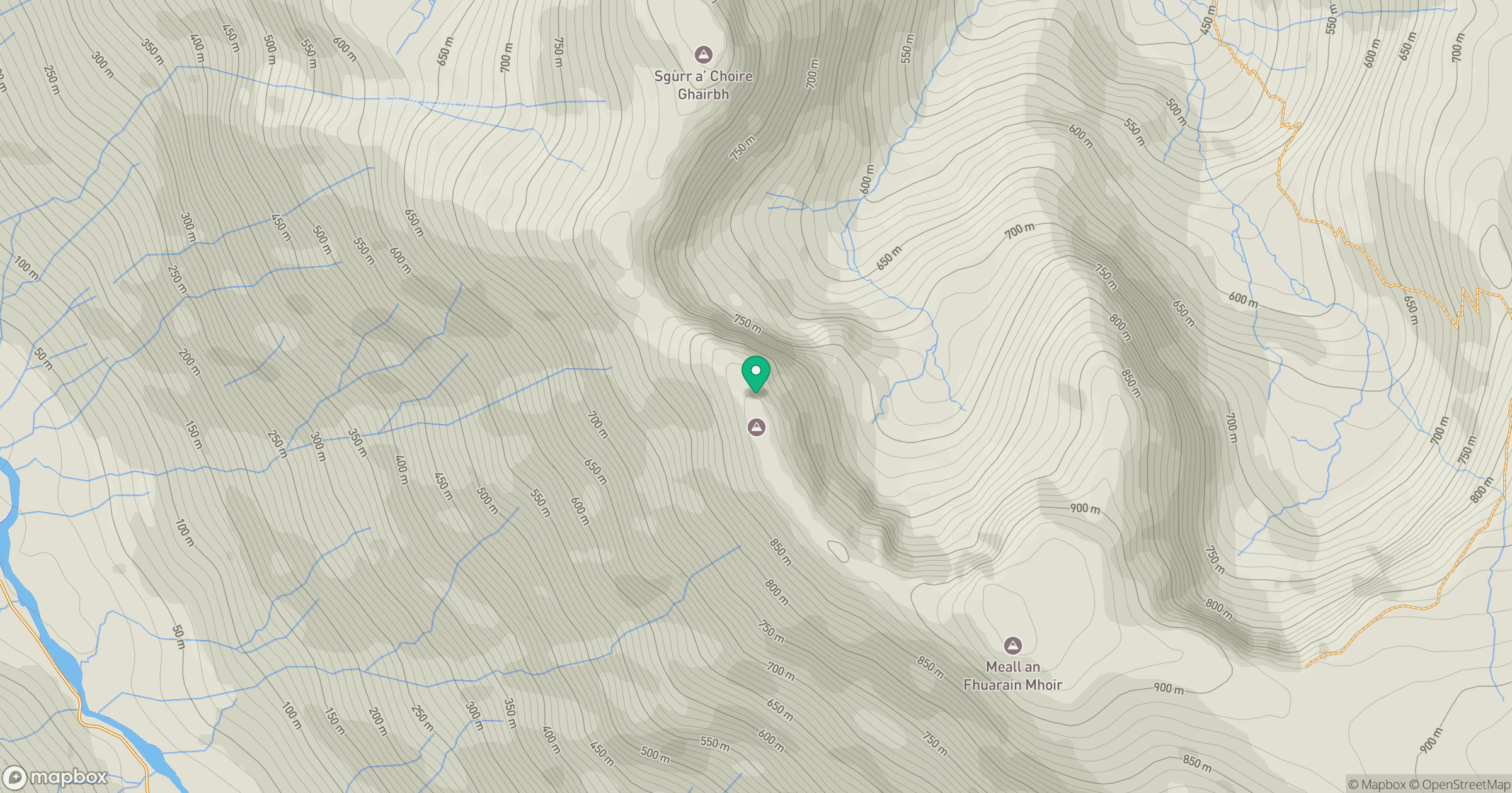 Ceum na h-Aon-choise location map