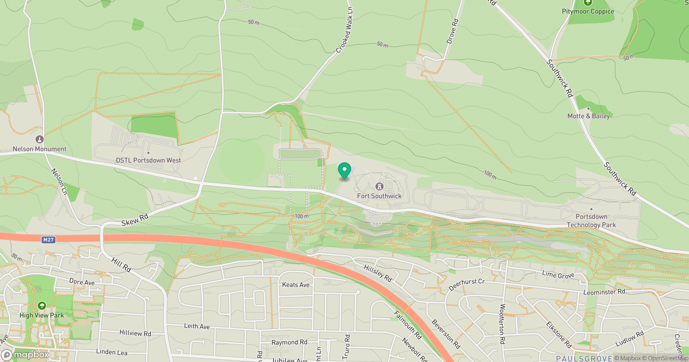 Ports Down location map