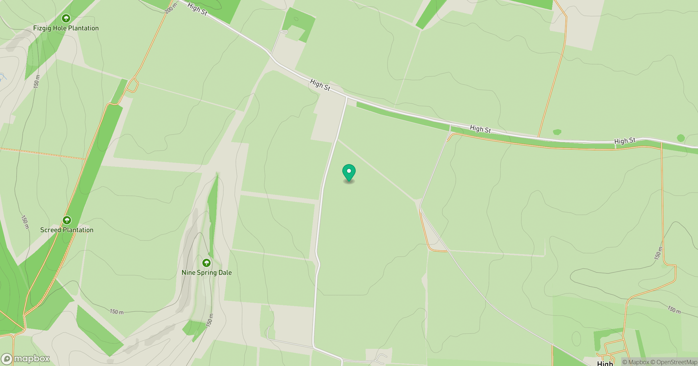 Duggleby Wold location map