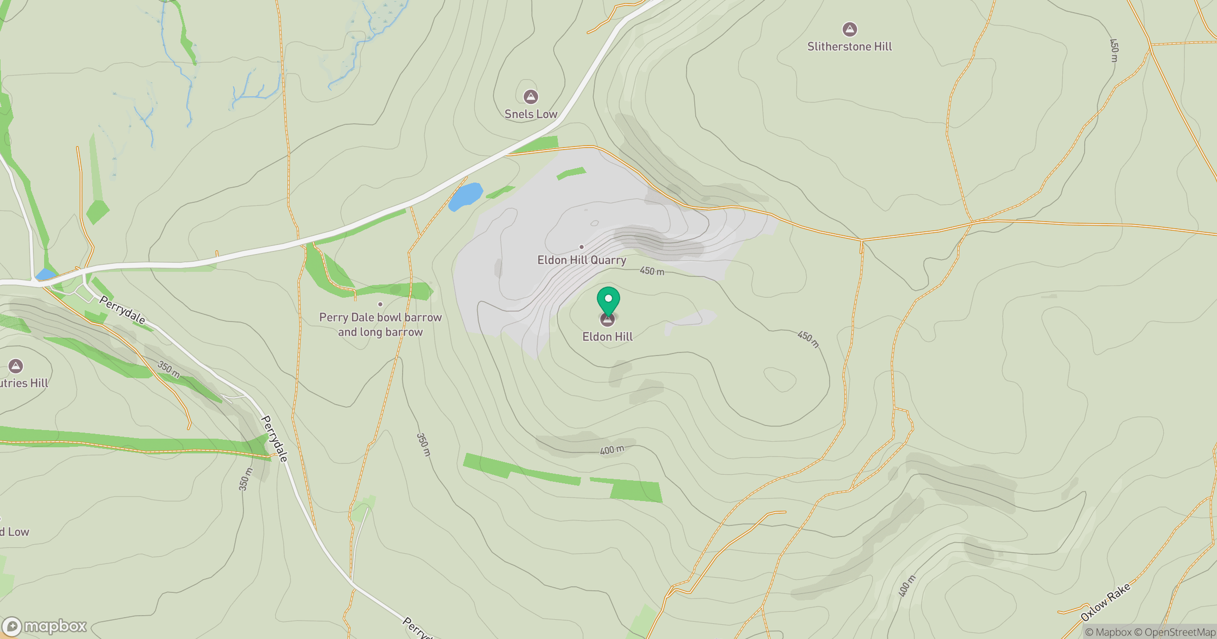 Eldon Hill location map