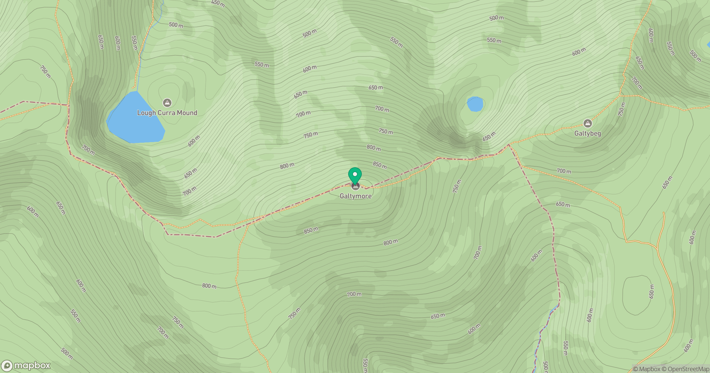 Galtymore [Cnoc Mor na nGaibhlte] location map