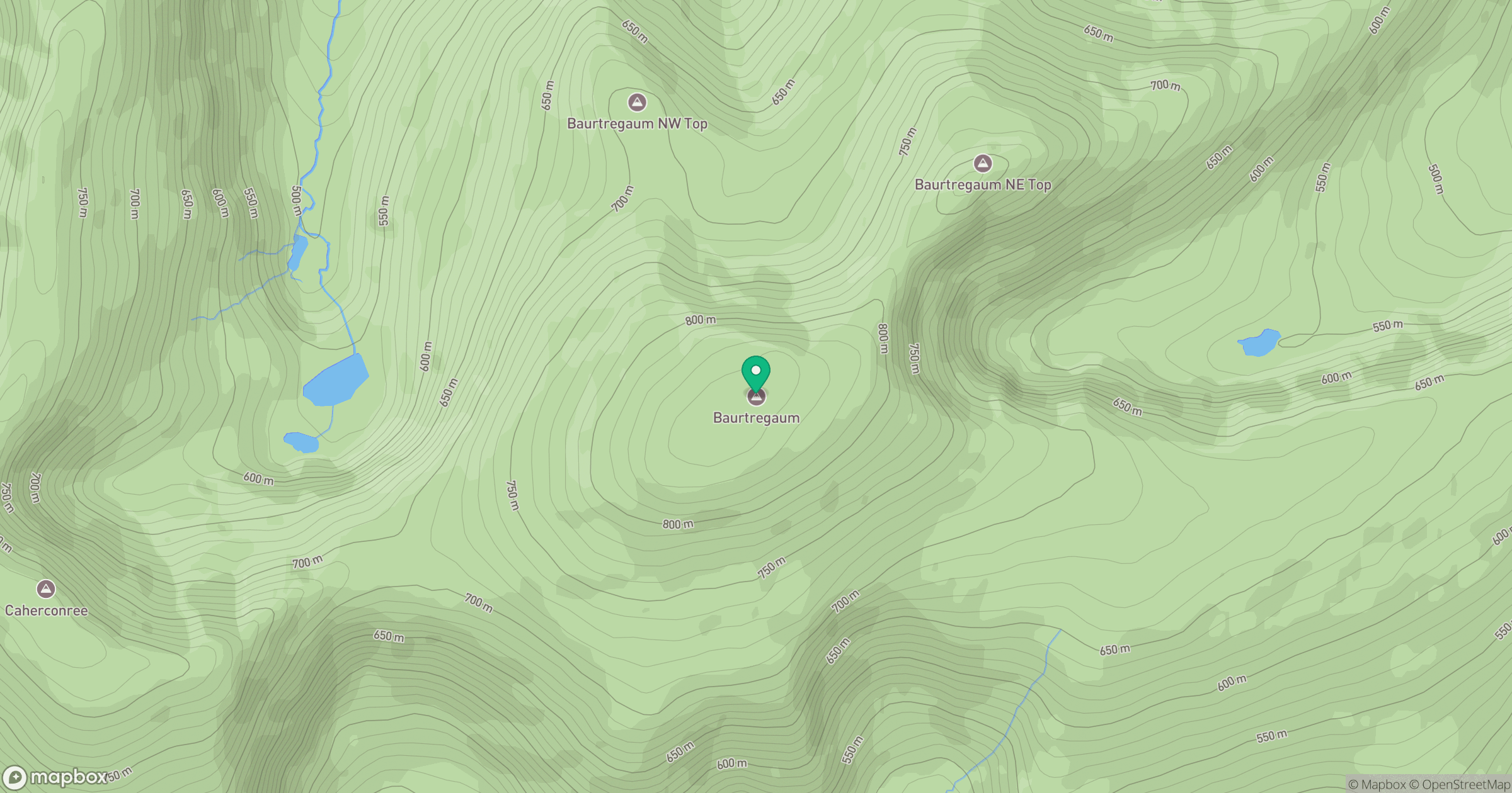 Baurtregaum [Barr Tri gCom] location map