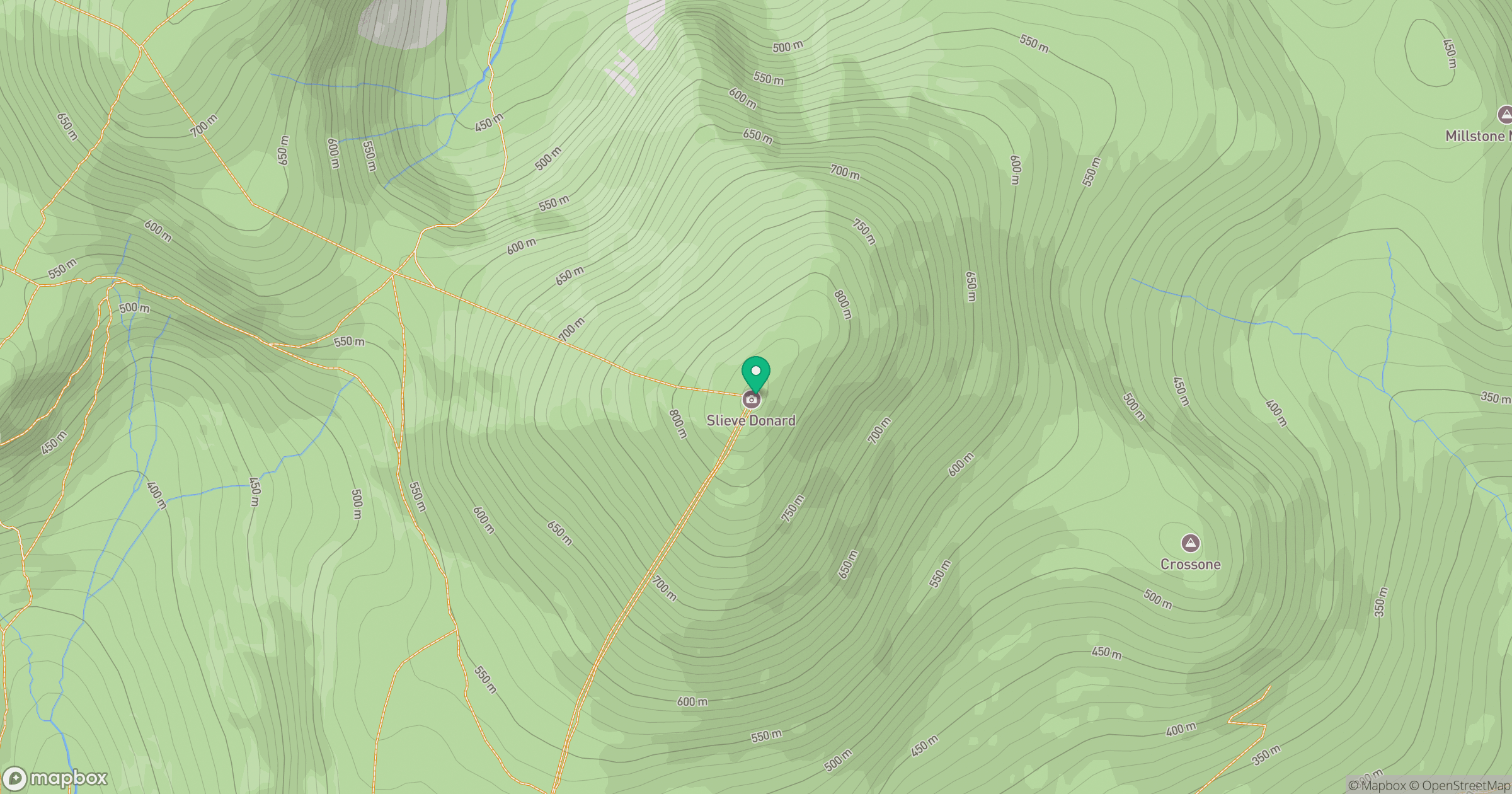 Slieve Donard location map