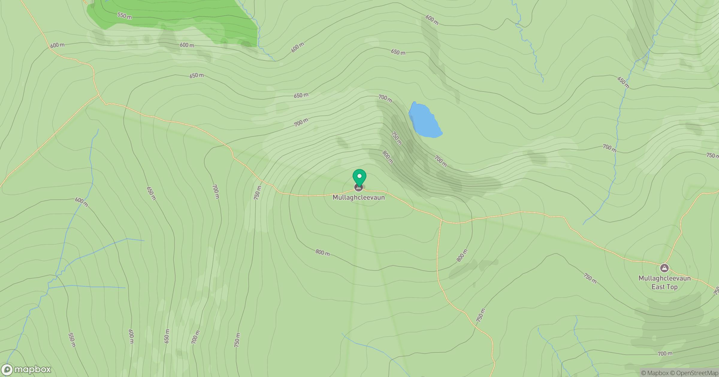 Mullaghcleevaun location map