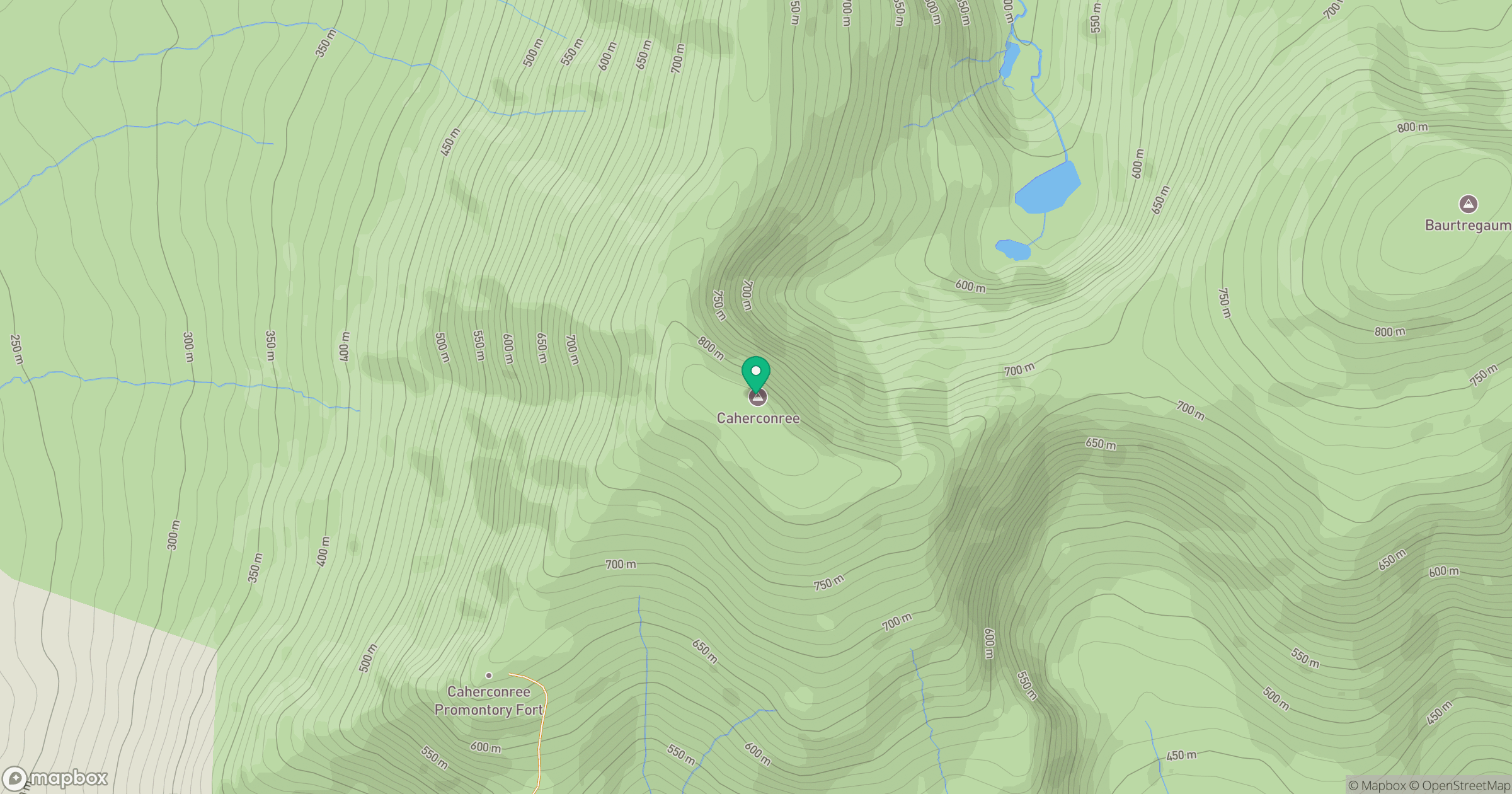 Caherconree location map