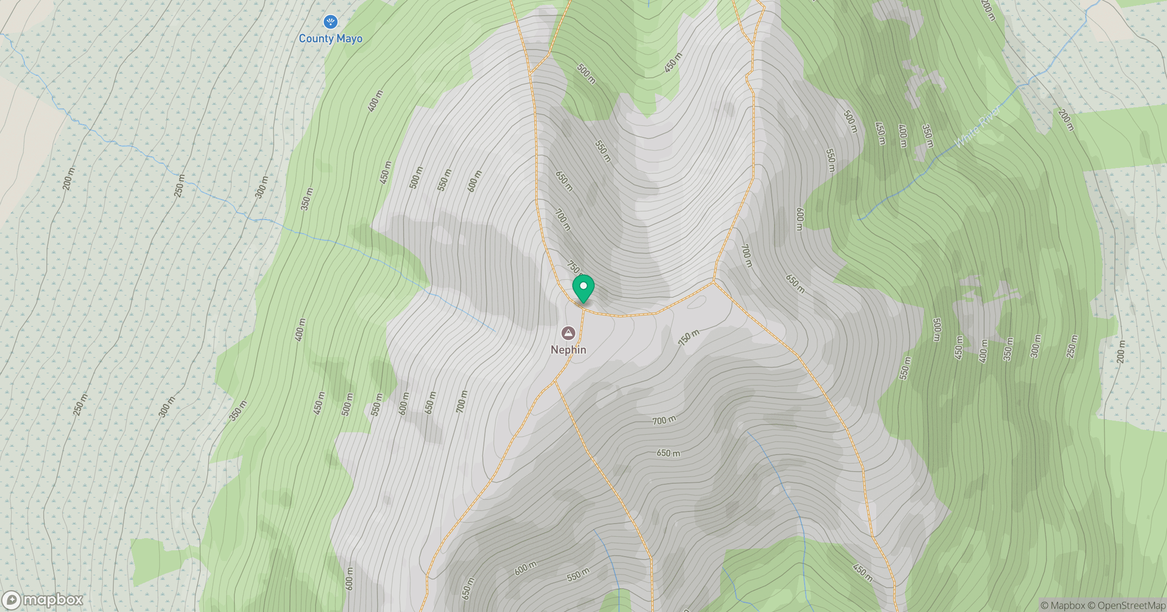 Nephin [Neifinn] location map