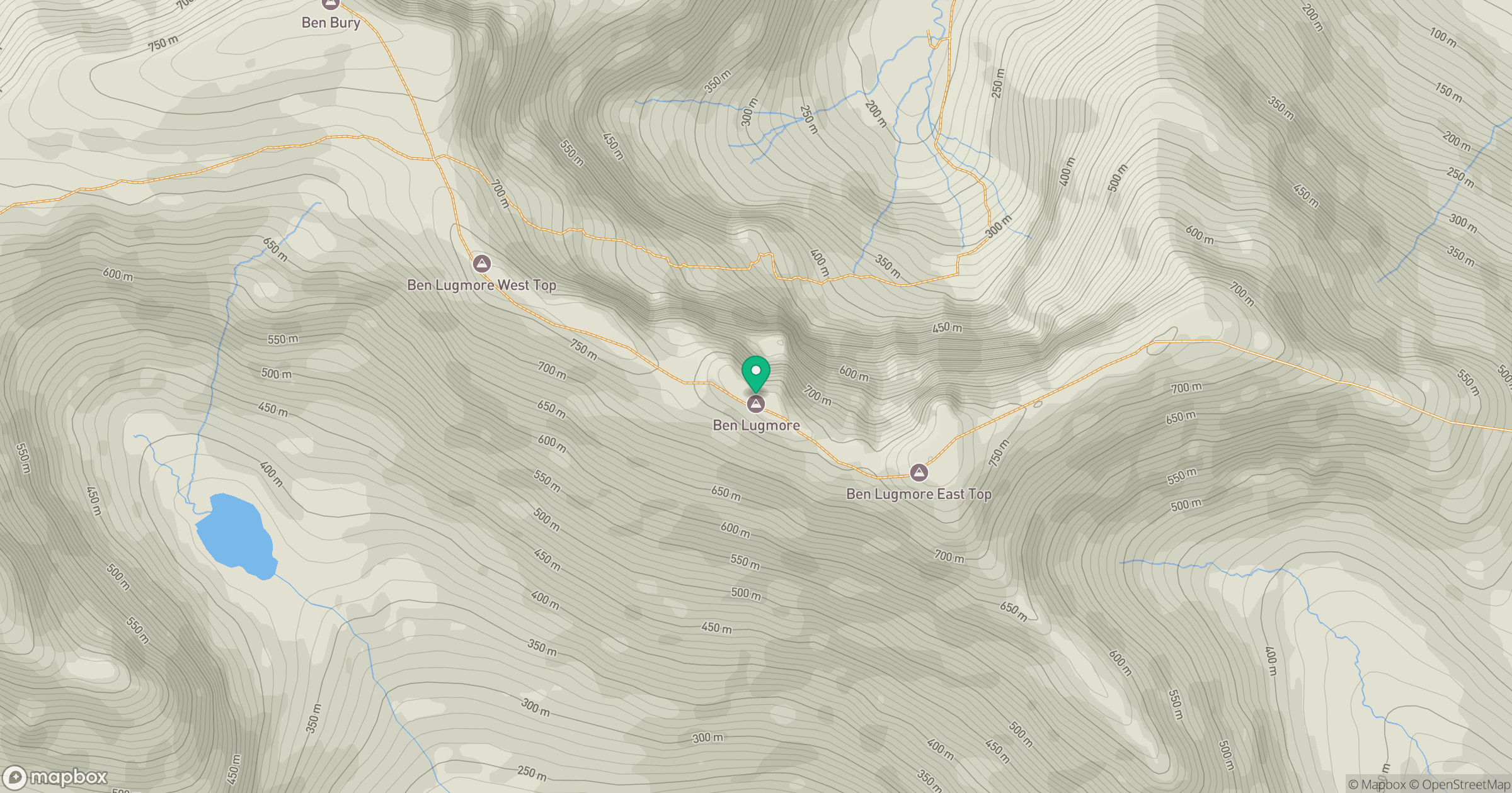 Ben Lugmore location map