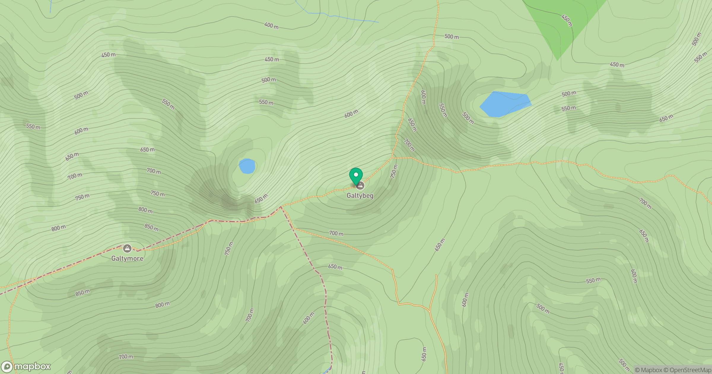Galtybeg [Cnoc Beag na nGaibhlte] location map