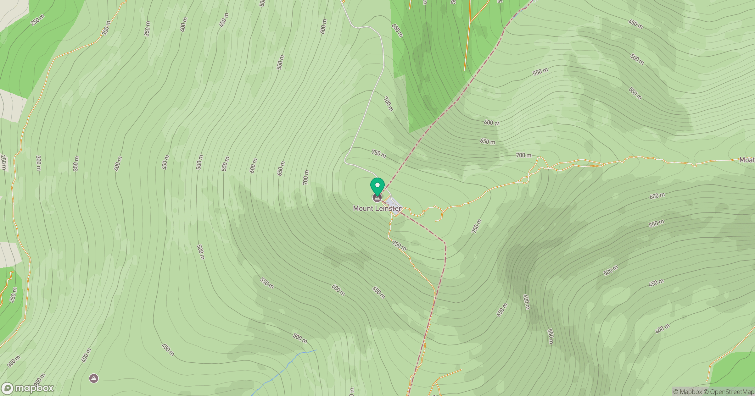 Mount Leinster [Stua Laighean] location map