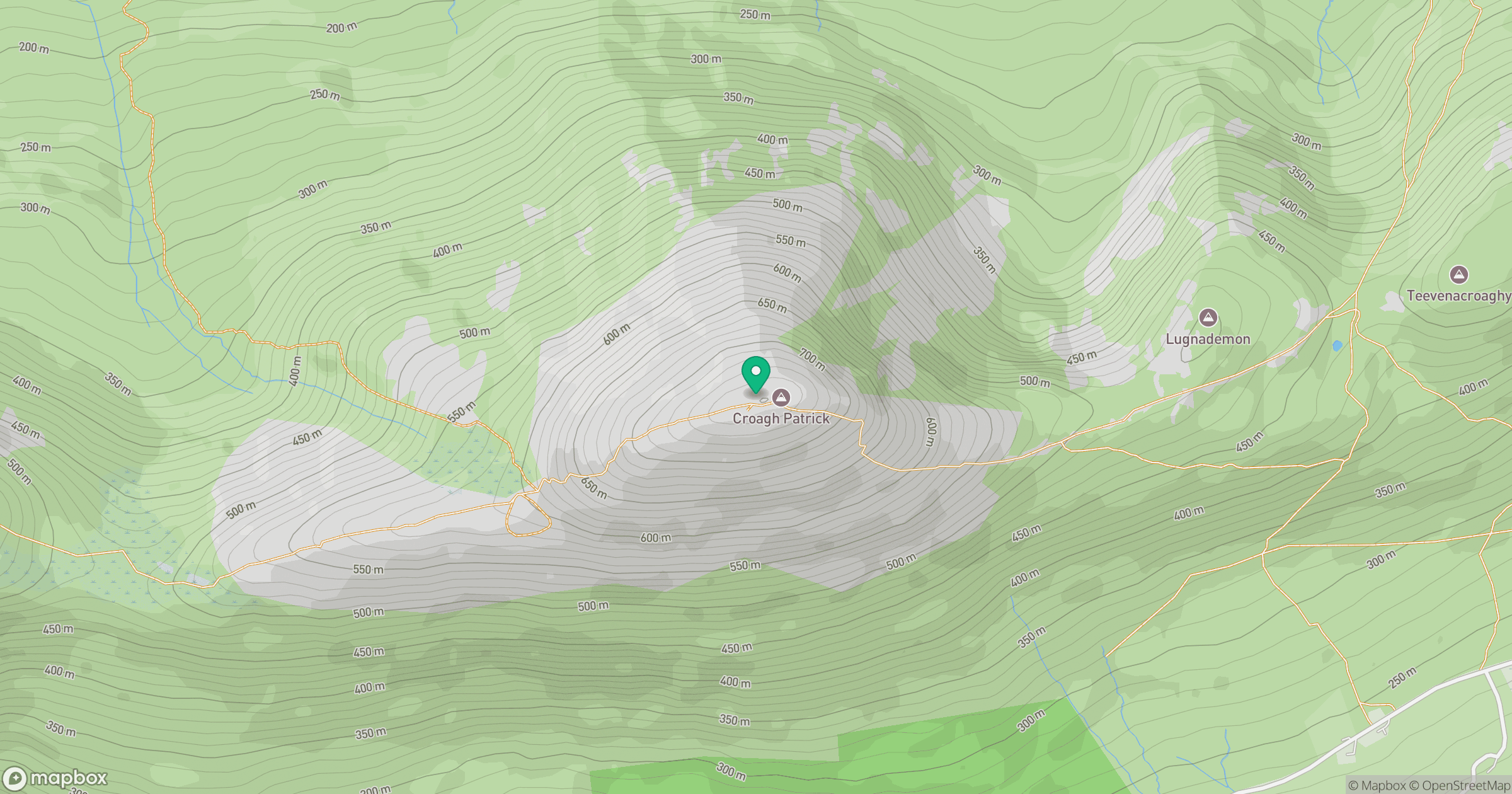 Croagh Patrick location map