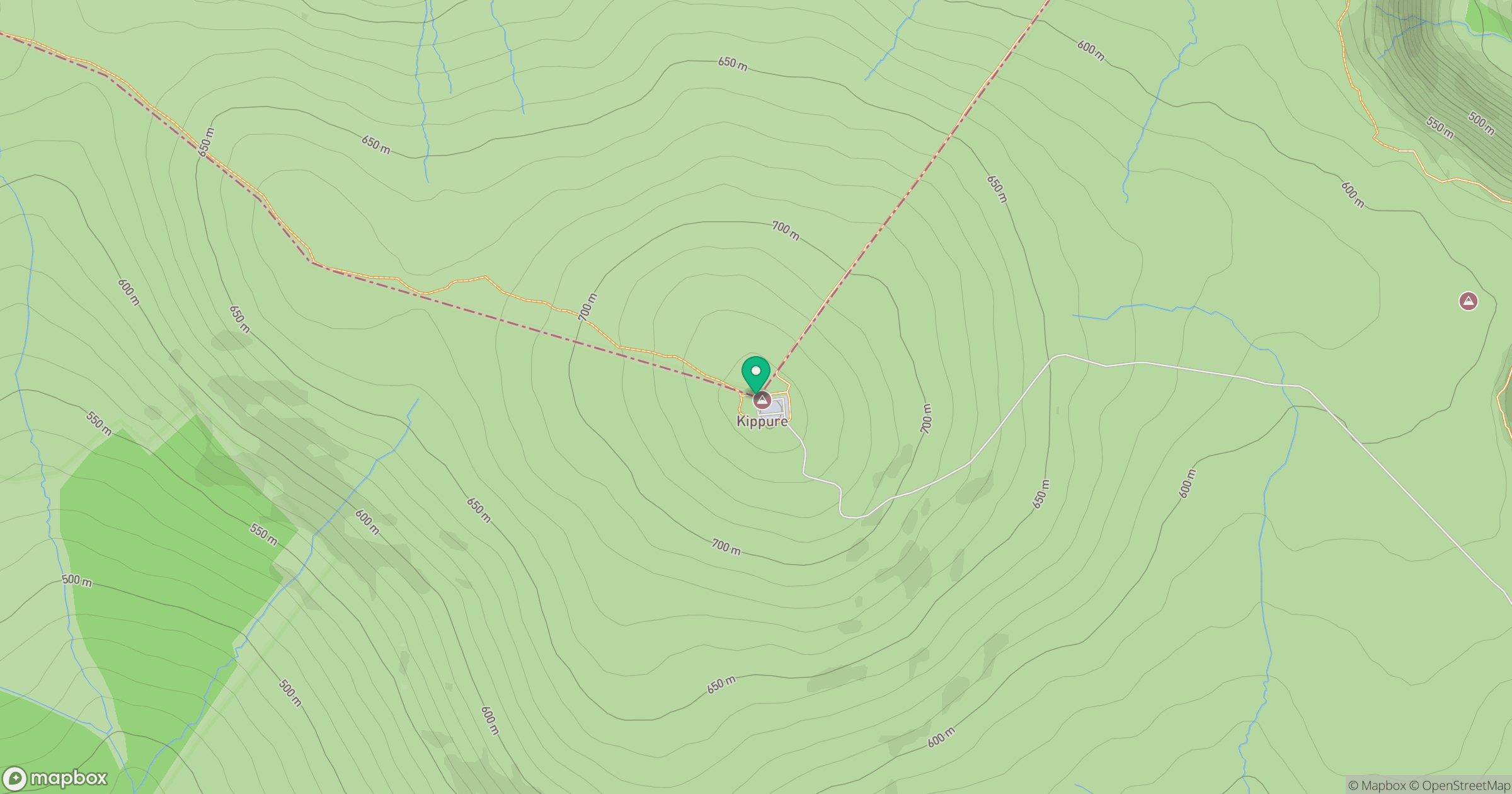 Kippure [Cipiur] location map