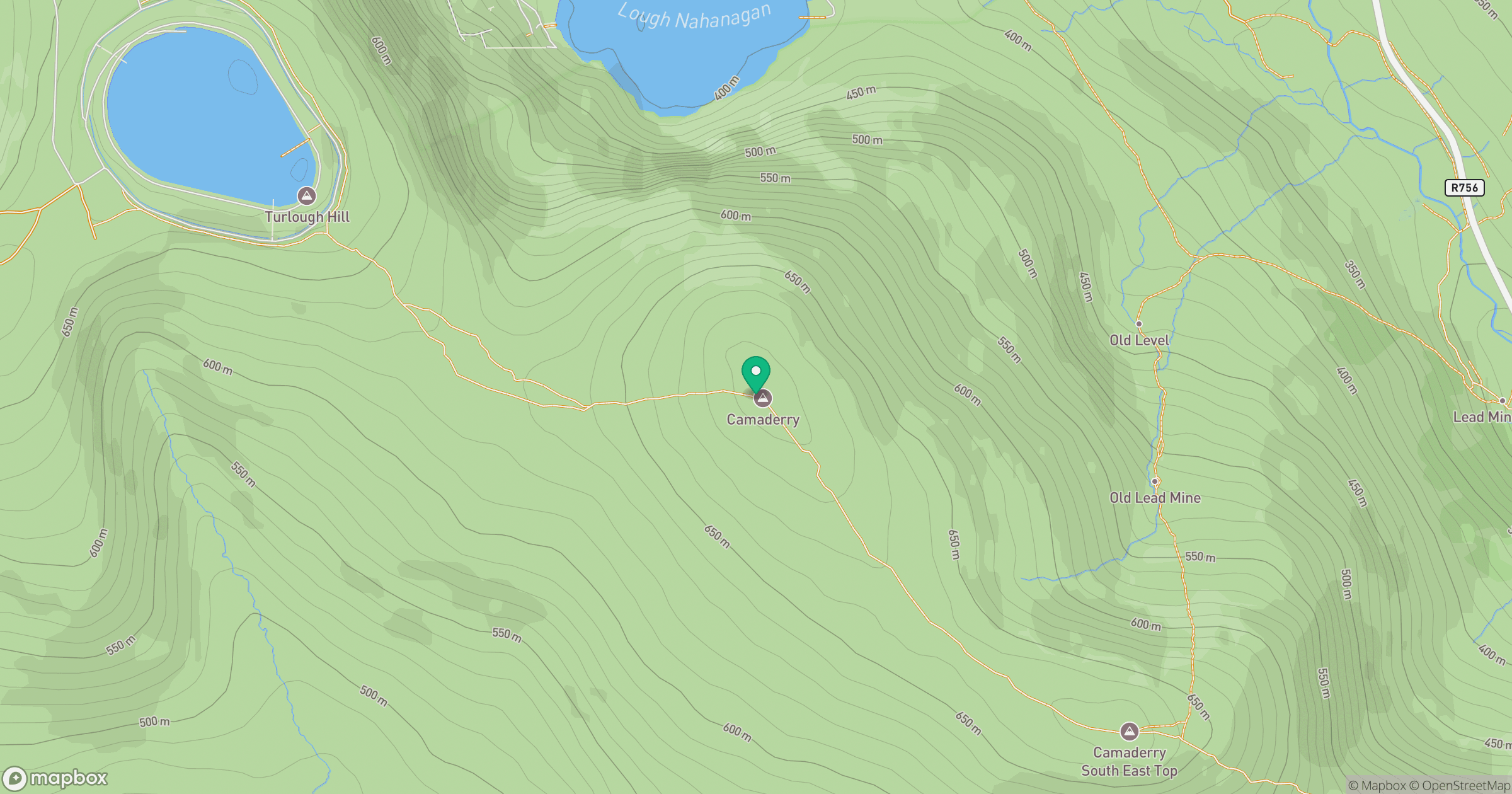 Camaderry location map