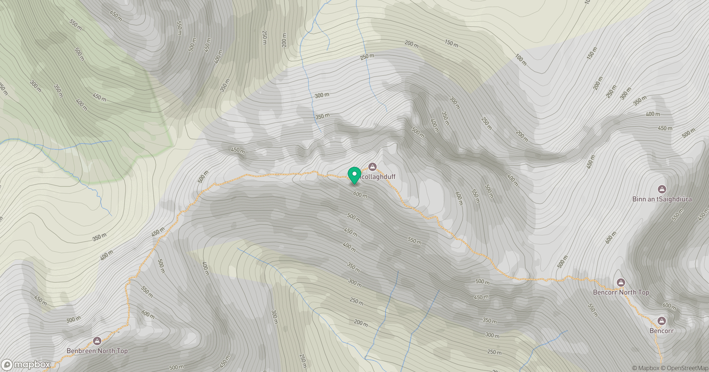 An Bhinn Dubh [Bencollaghduff] location map