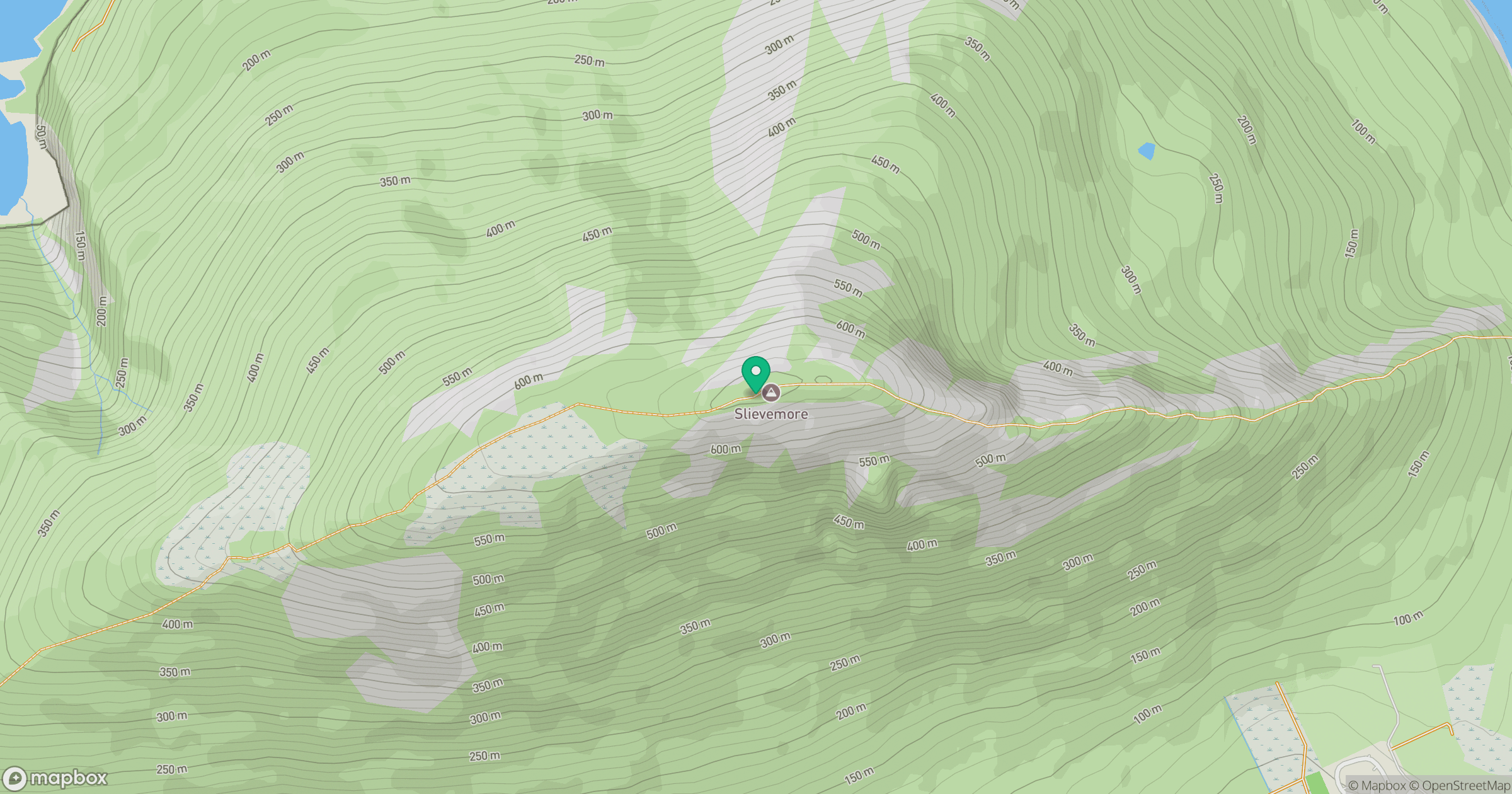 Slievemore [An Sliabh Mor] location map